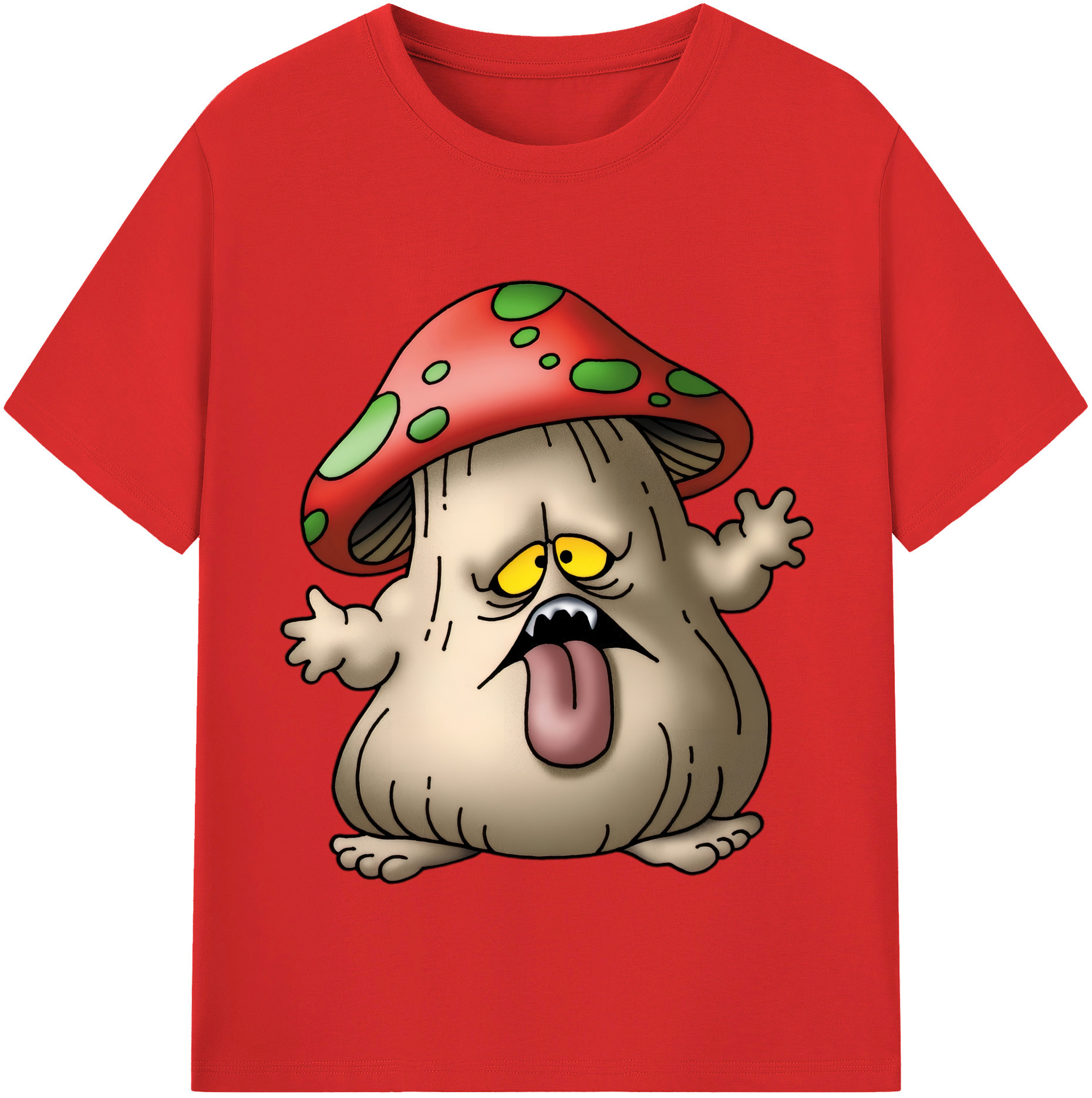 （画像用） ドラゴンクエスト Doragon Kuesuto Dragon Quest 綿100％半袖Tシャツ（フロントプリント）