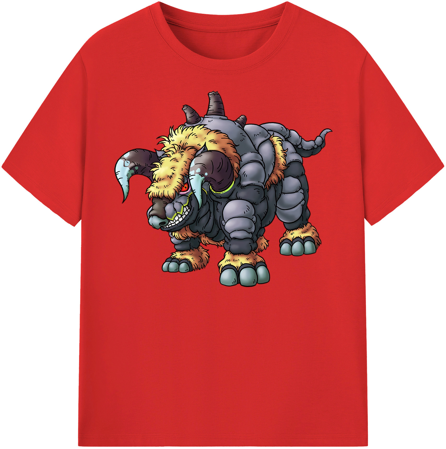 （画像用） ドラゴンクエスト Doragon Kuesuto Dragon Quest 綿100％半袖Tシャツ（フロントプリント）
