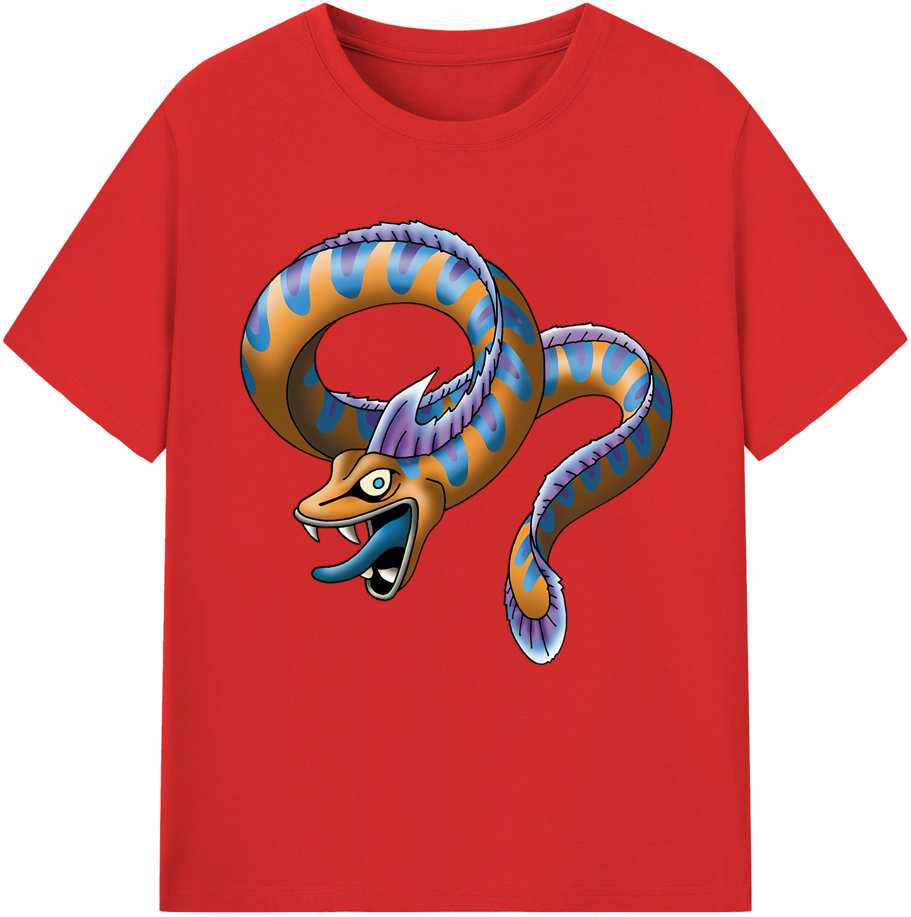 （画像用） ドラゴンクエスト Doragon Kuesuto Dragon Quest 綿100％半袖Tシャツ（フロントプリント）
