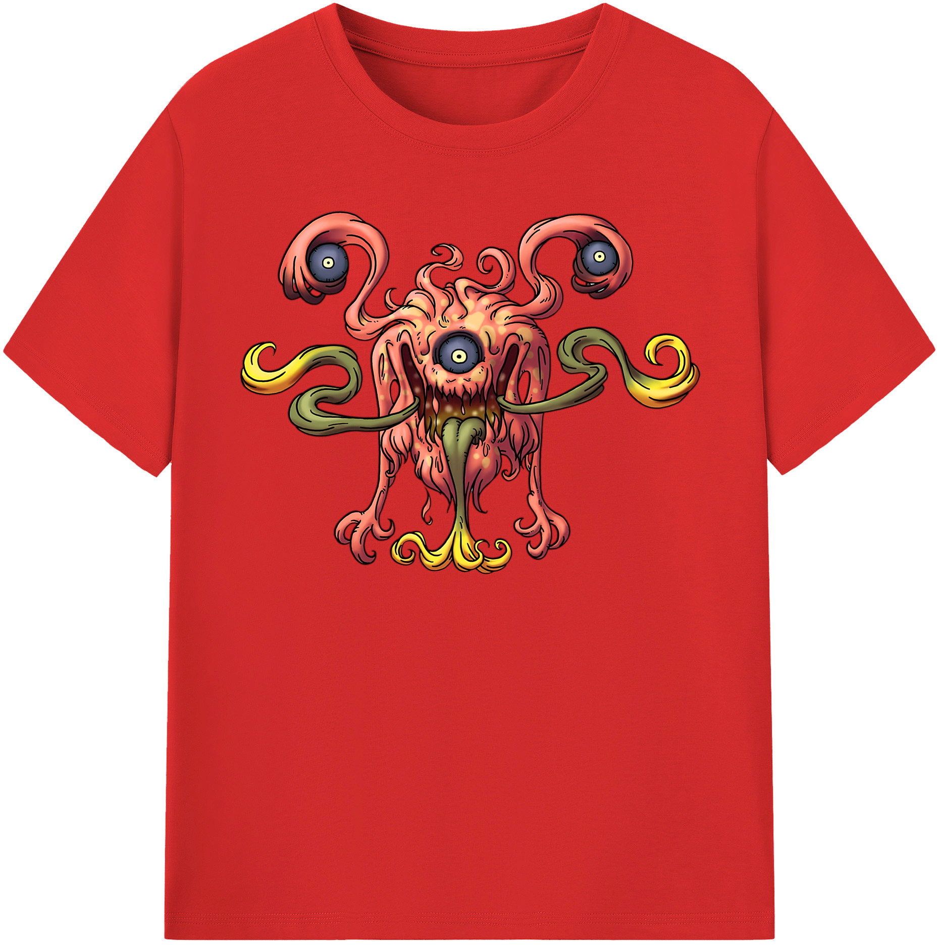 （画像用） ドラゴンクエスト Doragon Kuesuto Dragon Quest 綿100％半袖Tシャツ（フロントプリント）