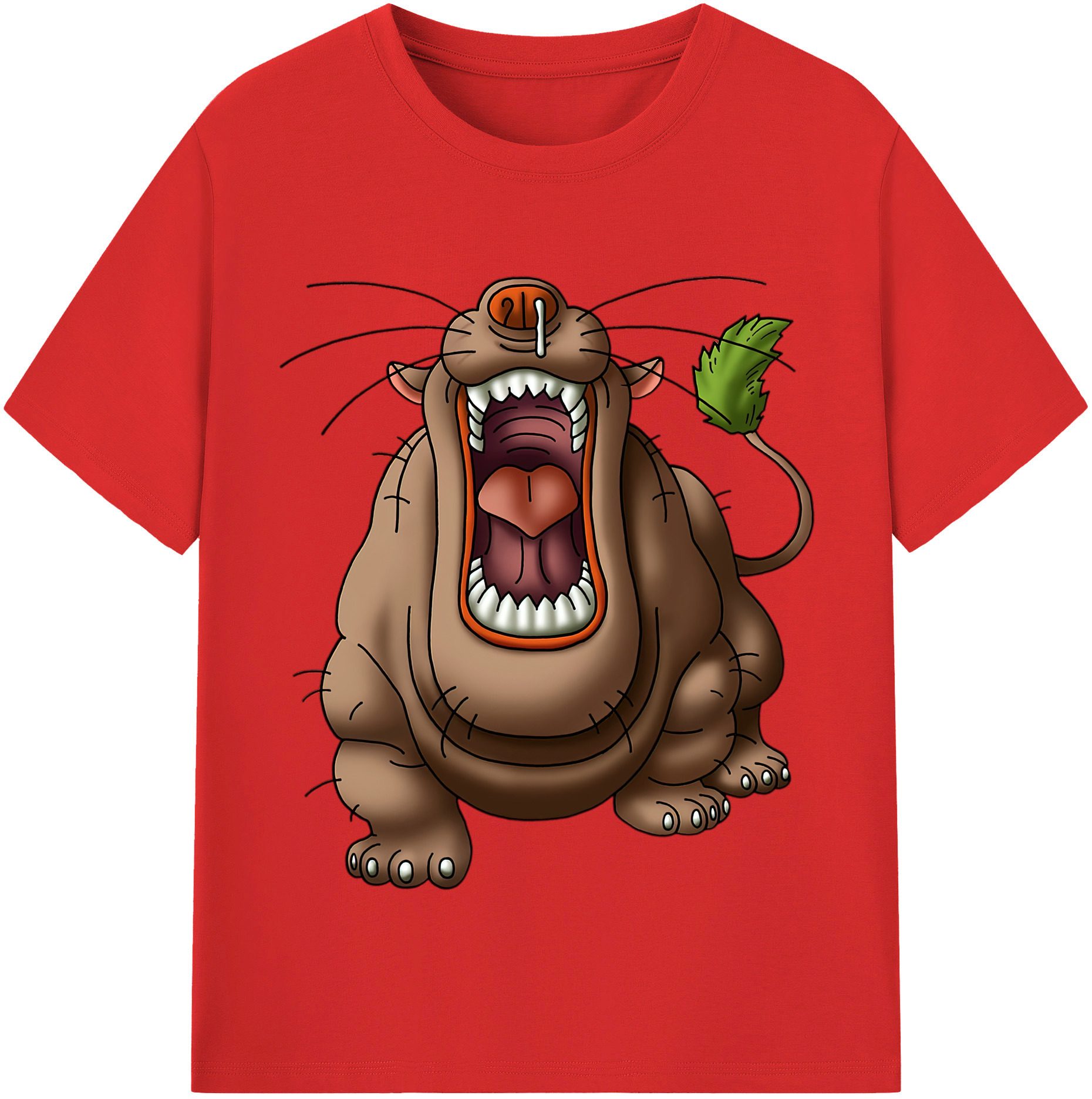 （画像用） ドラゴンクエスト Doragon Kuesuto Dragon Quest 綿100％半袖Tシャツ（フロントプリント）