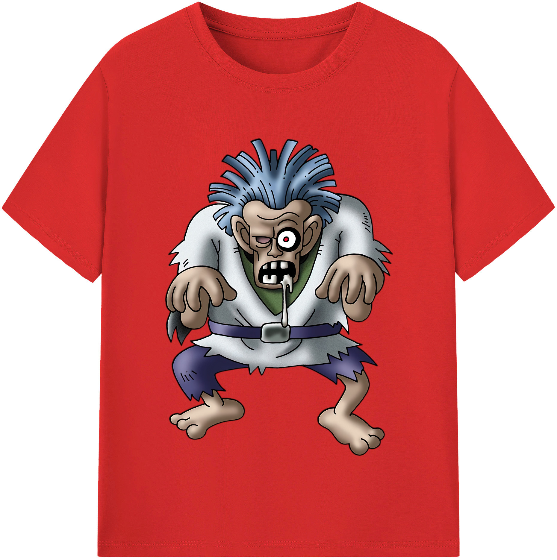 （画像用） ドラゴンクエスト Doragon Kuesuto Dragon Quest 綿100％半袖Tシャツ（フロントプリント）