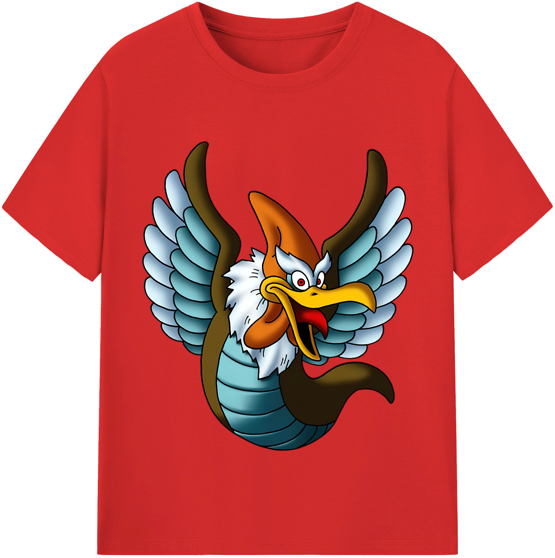 （画像用） ドラゴンクエスト Doragon Kuesuto Dragon Quest 綿100％半袖Tシャツ（フロントプリント）