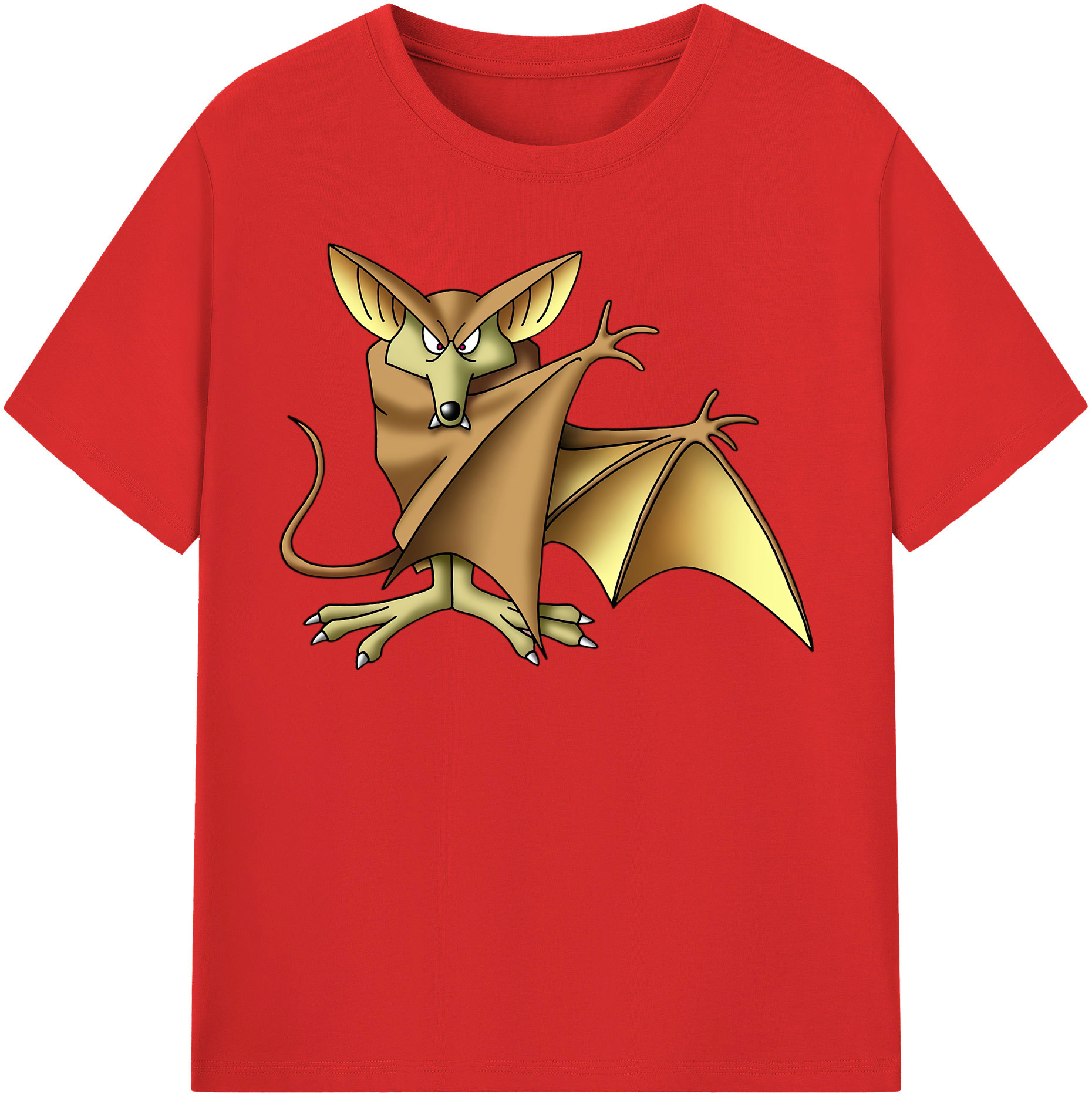 （画像用） ドラゴンクエスト Doragon Kuesuto Dragon Quest 綿100％半袖Tシャツ（フロントプリント）