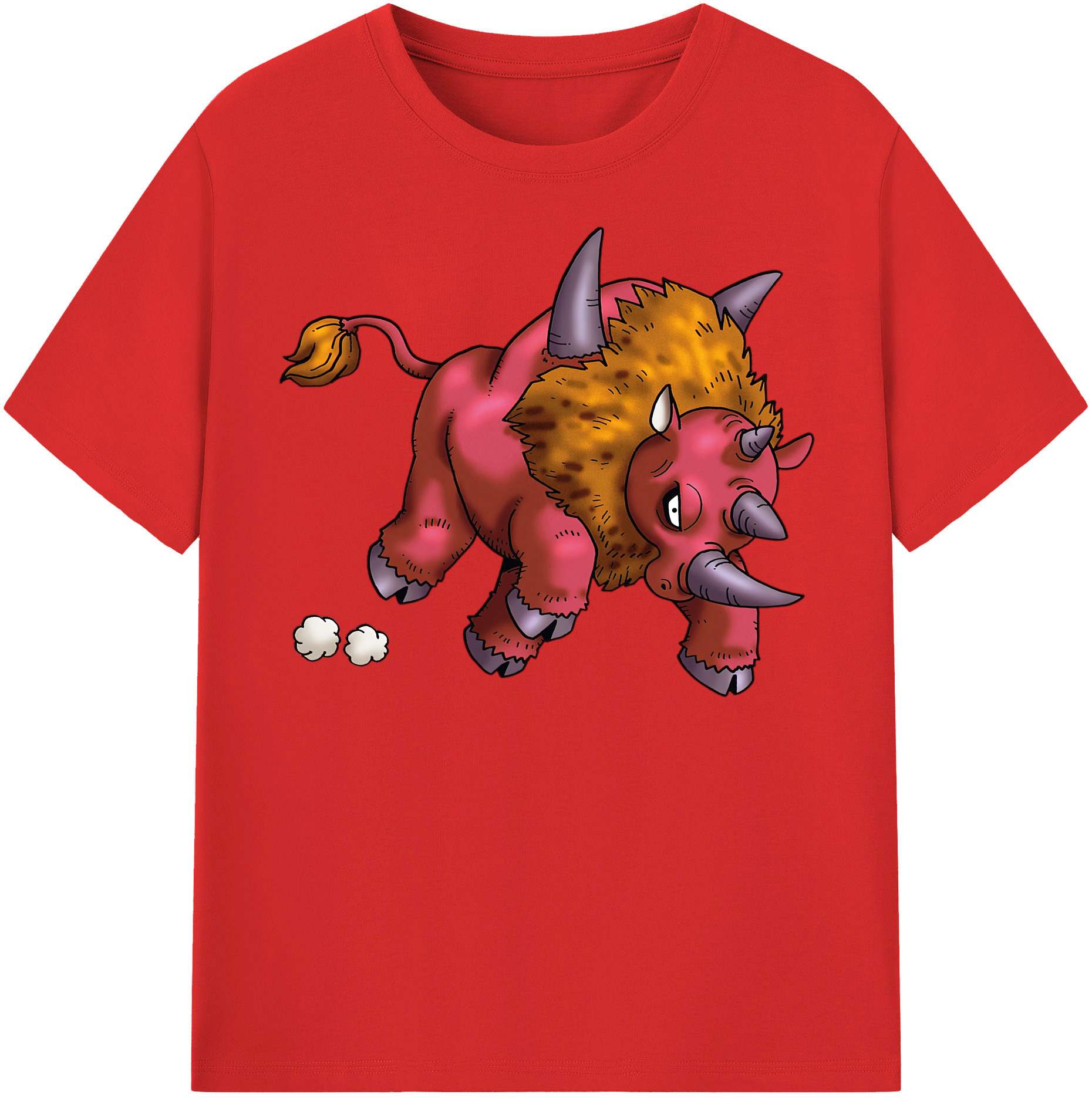 （画像用） ドラゴンクエスト Doragon Kuesuto Dragon Quest 綿100％半袖Tシャツ（フロントプリント）