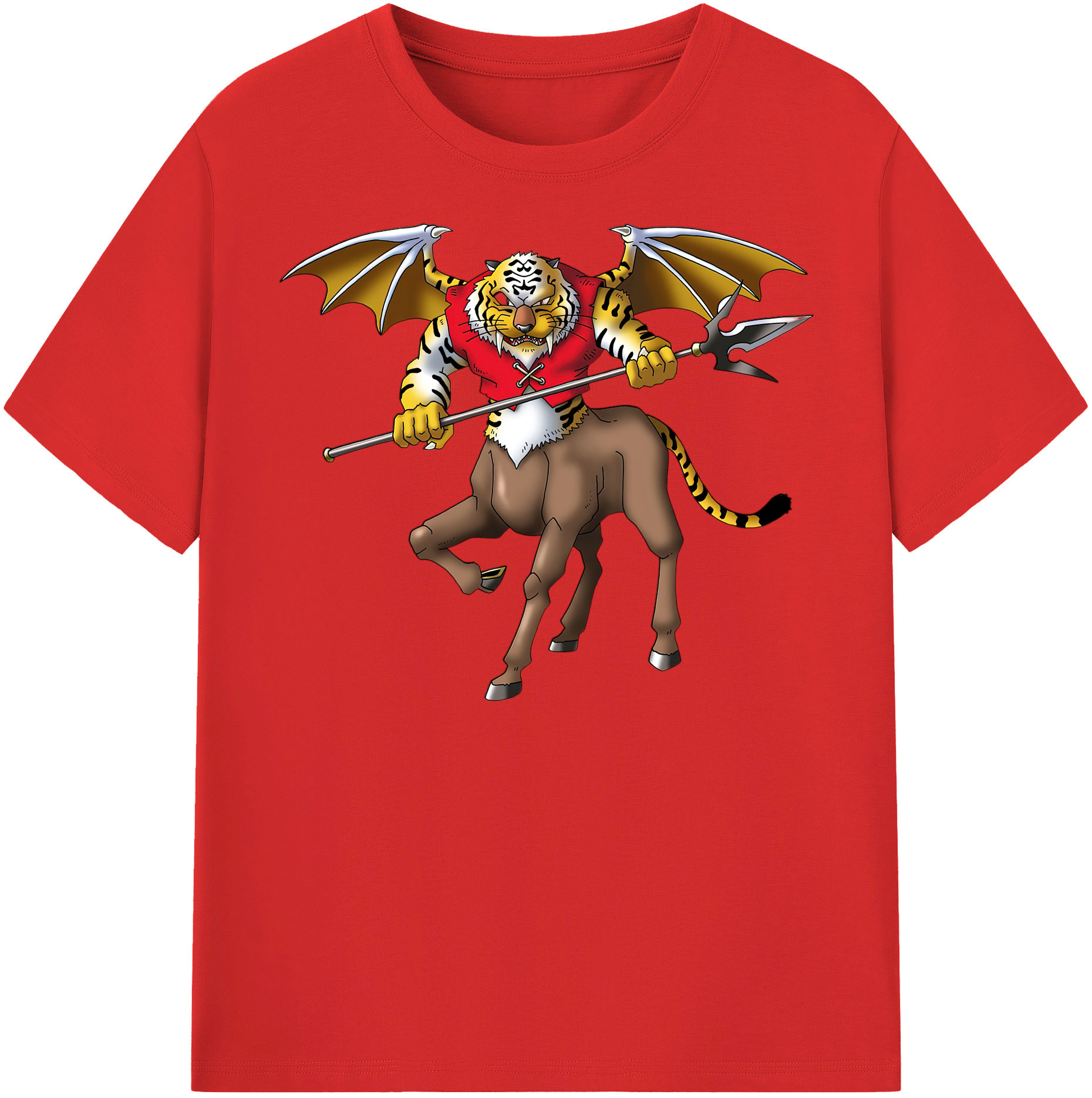（画像用） ドラゴンクエスト Doragon Kuesuto Dragon Quest 綿100％半袖Tシャツ（フロントプリント）