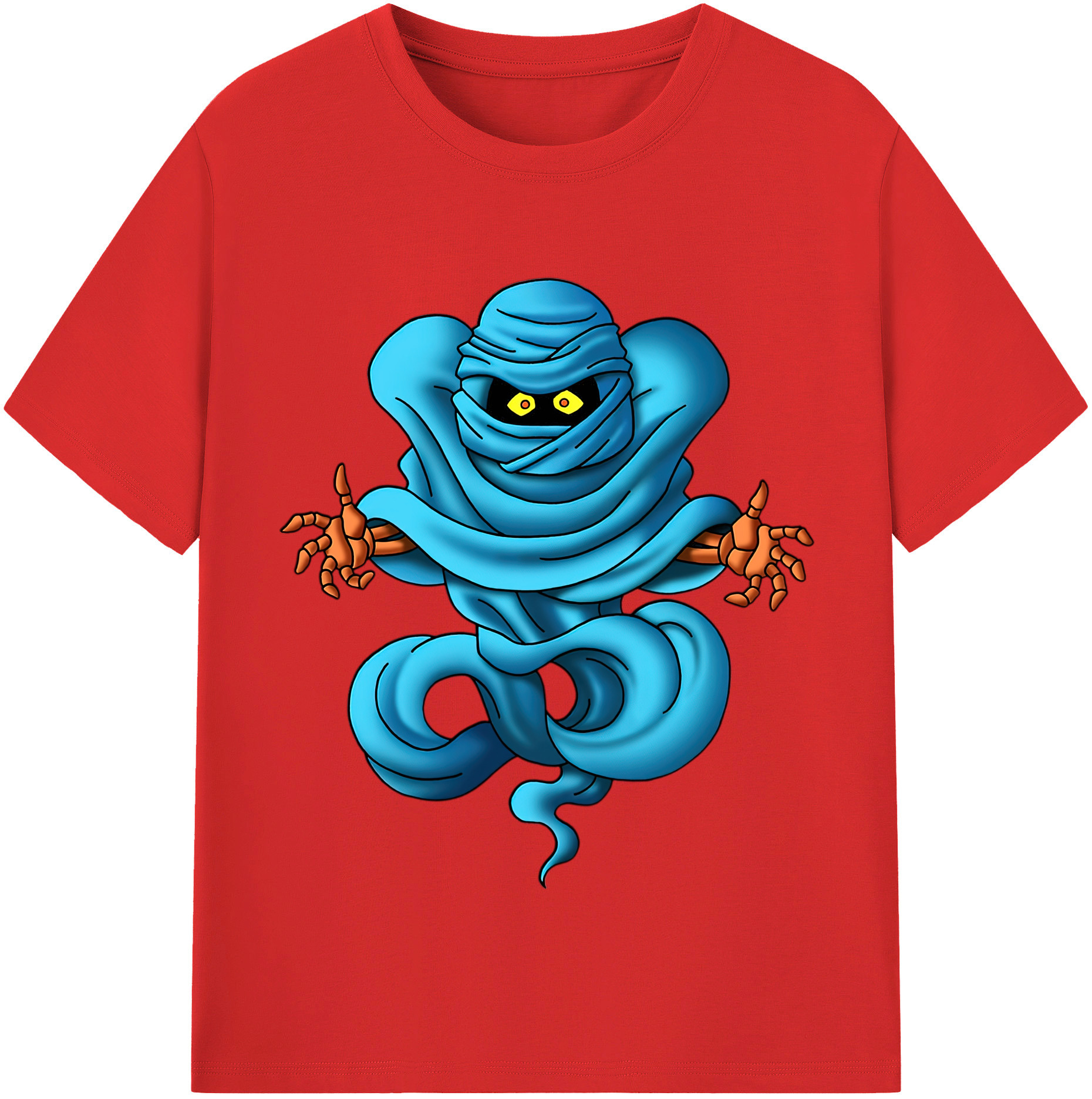 （画像用） ドラゴンクエスト Doragon Kuesuto Dragon Quest 綿100％半袖Tシャツ（フロントプリント）