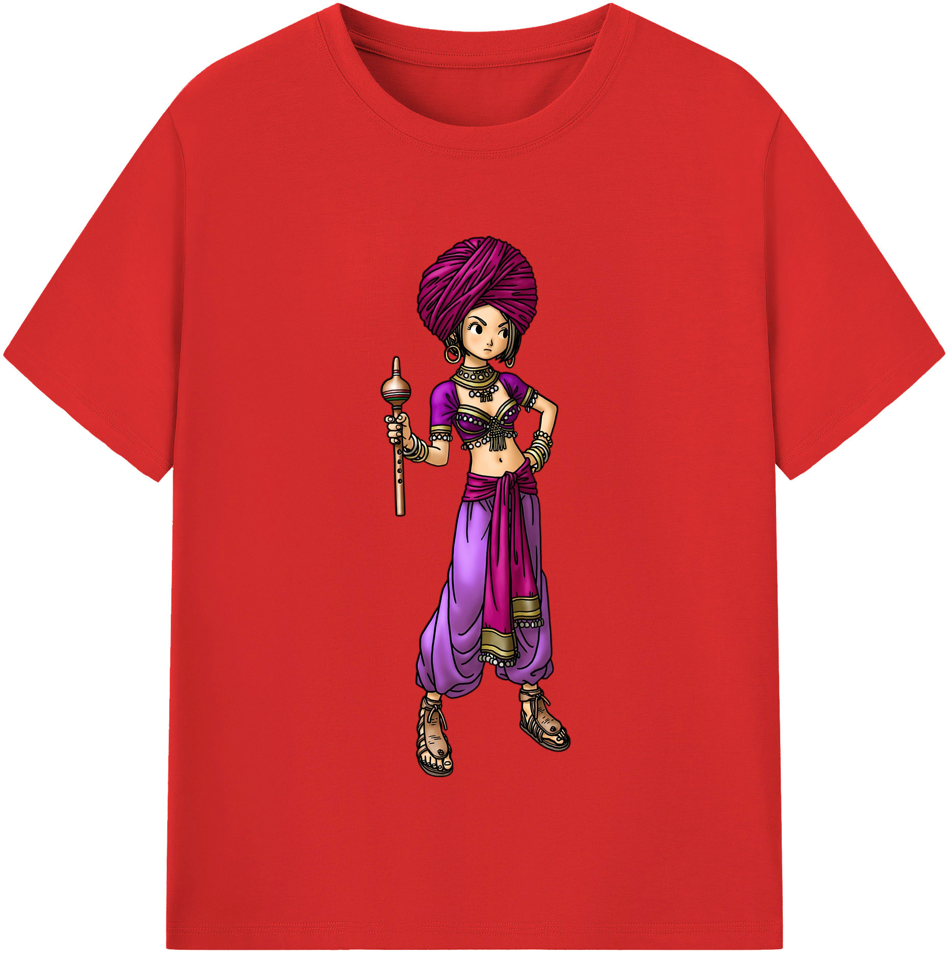 （画像用） ドラゴンクエスト Doragon Kuesuto Dragon Quest 綿100％半袖Tシャツ（フロントプリント）