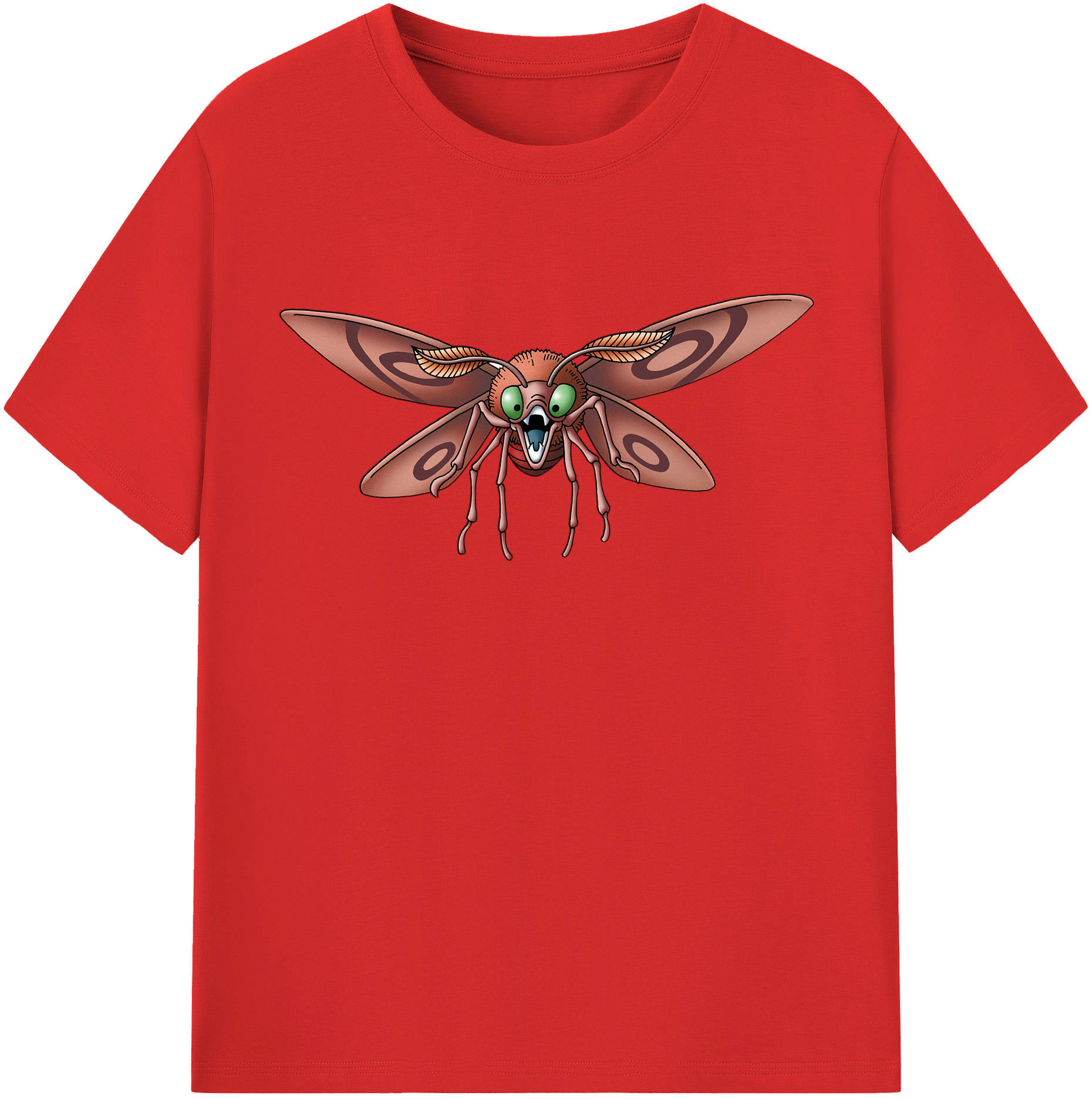 （画像用） ドラゴンクエスト Doragon Kuesuto Dragon Quest 綿100％半袖Tシャツ（フロントプリント）