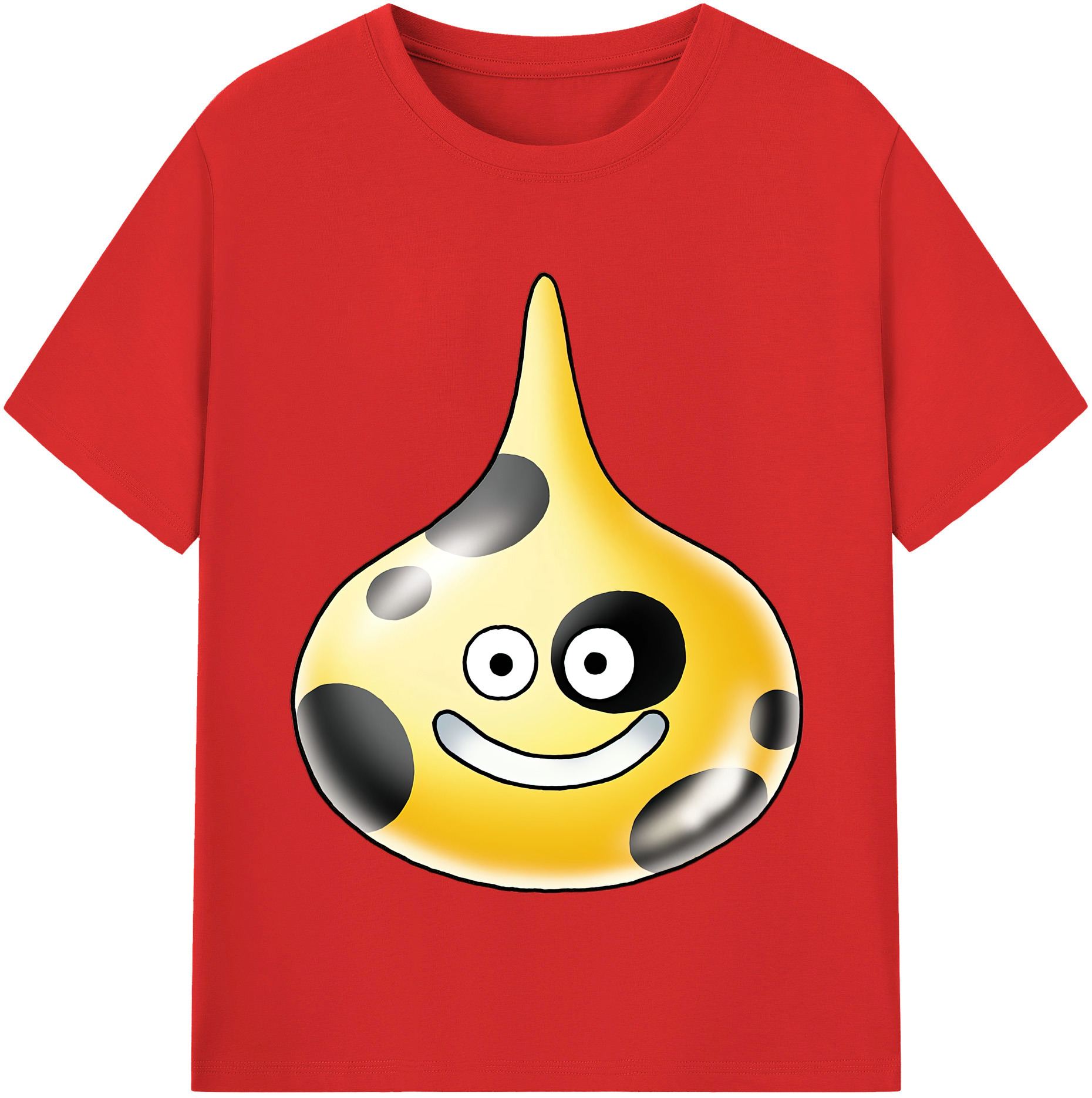 （画像用） ドラゴンクエスト Doragon Kuesuto Dragon Quest 綿100％半袖Tシャツ（フロントプリント）