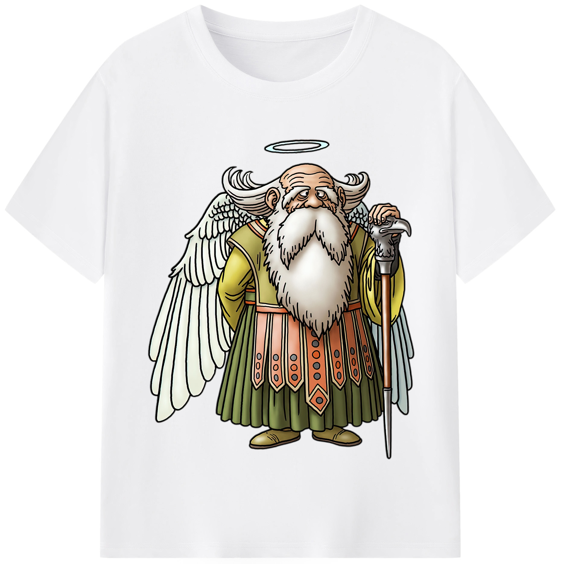 （画像用） ドラゴンクエスト Doragon Kuesuto Dragon Quest 綿100％半袖Tシャツ（フロントプリント）