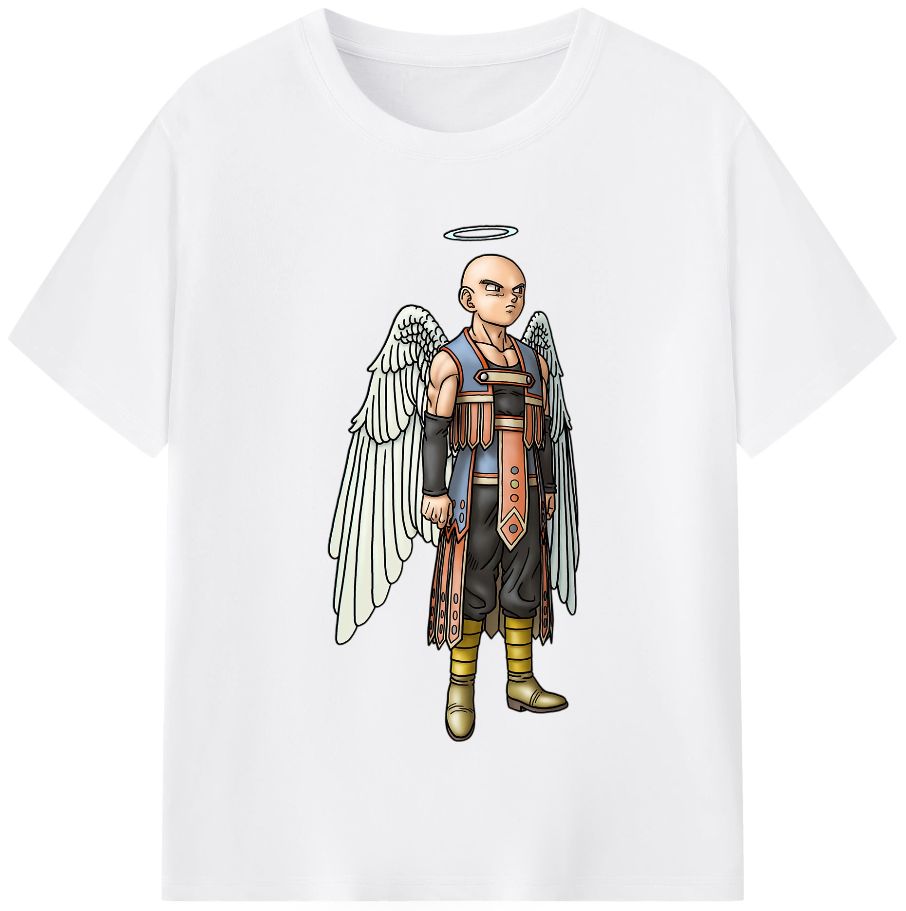 （画像用） ドラゴンクエスト Doragon Kuesuto Dragon Quest 綿100％半袖Tシャツ（フロントプリント）