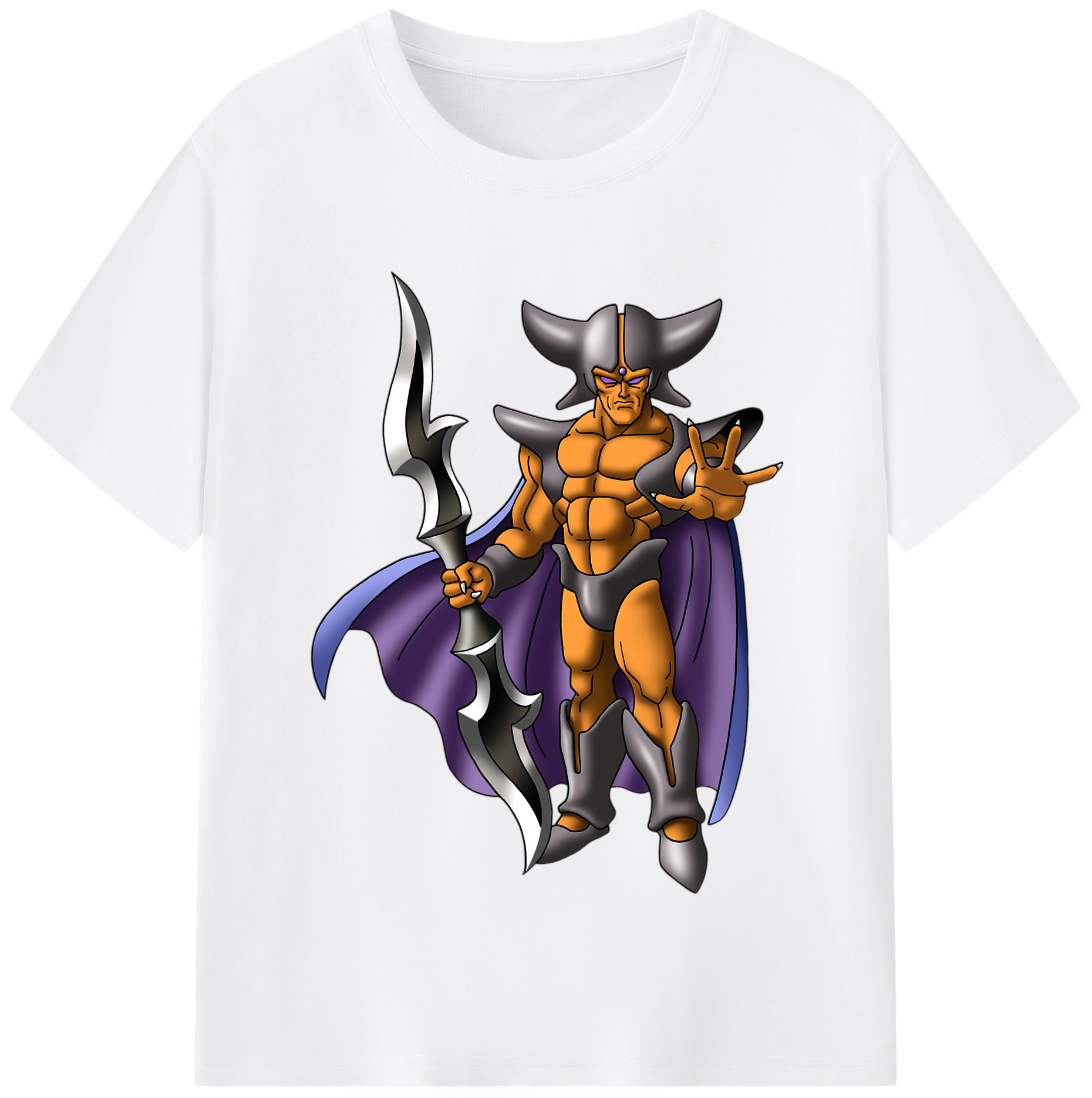 （画像用） ドラゴンクエスト Doragon Kuesuto Dragon Quest 綿100％半袖Tシャツ（フロントプリント）