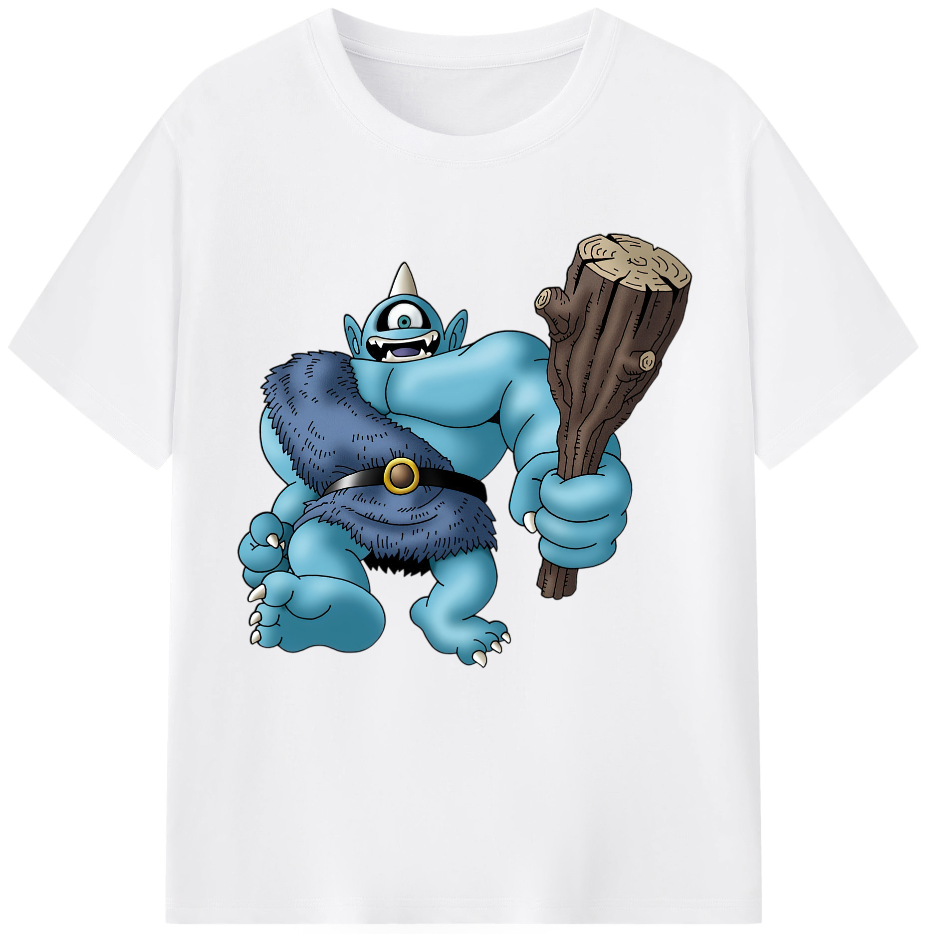 （画像用） ドラゴンクエスト Doragon Kuesuto Dragon Quest 綿100％半袖Tシャツ（フロントプリント）