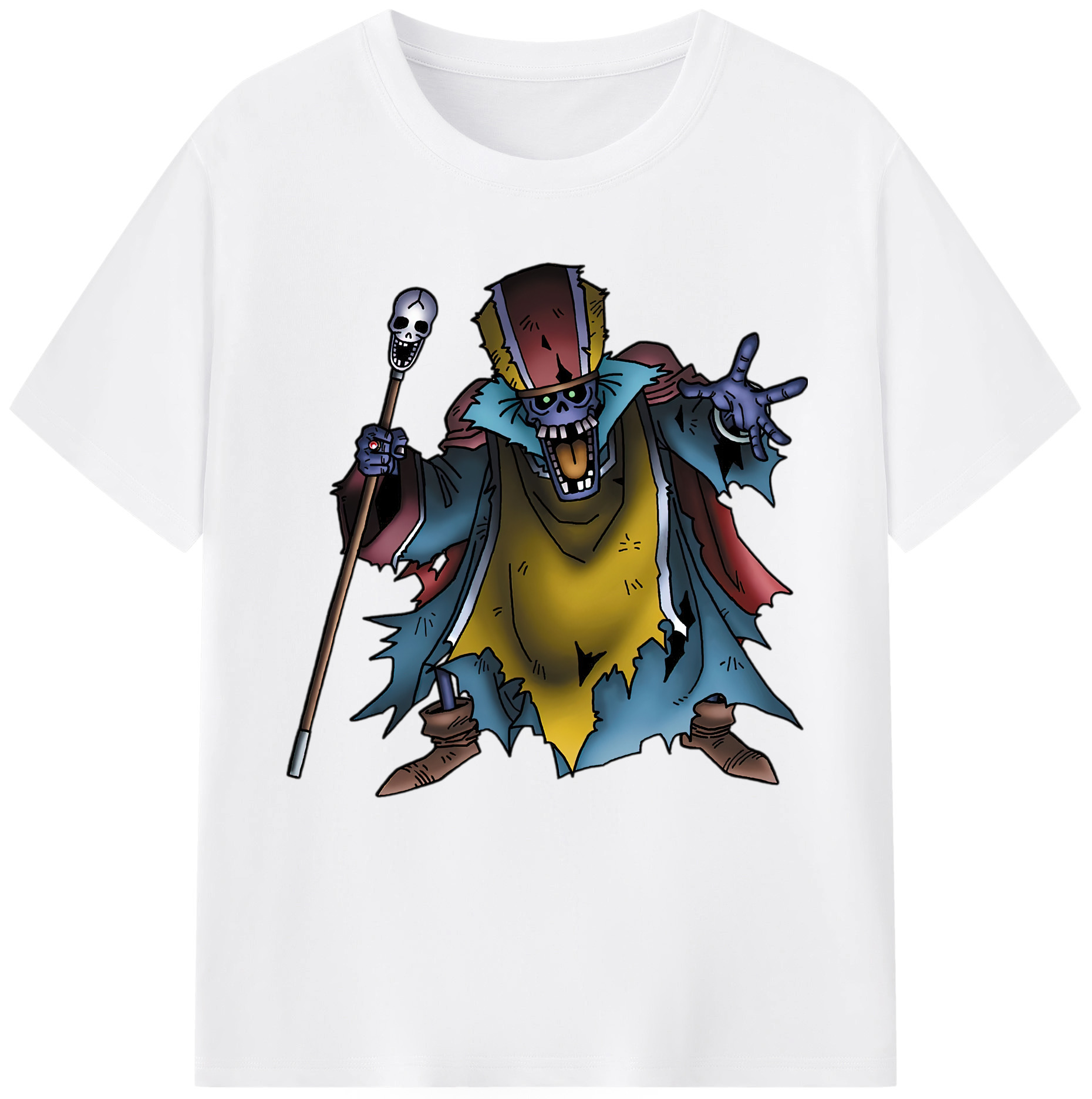 （画像用） ドラゴンクエスト Doragon Kuesuto Dragon Quest 綿100％半袖Tシャツ（フロントプリント）