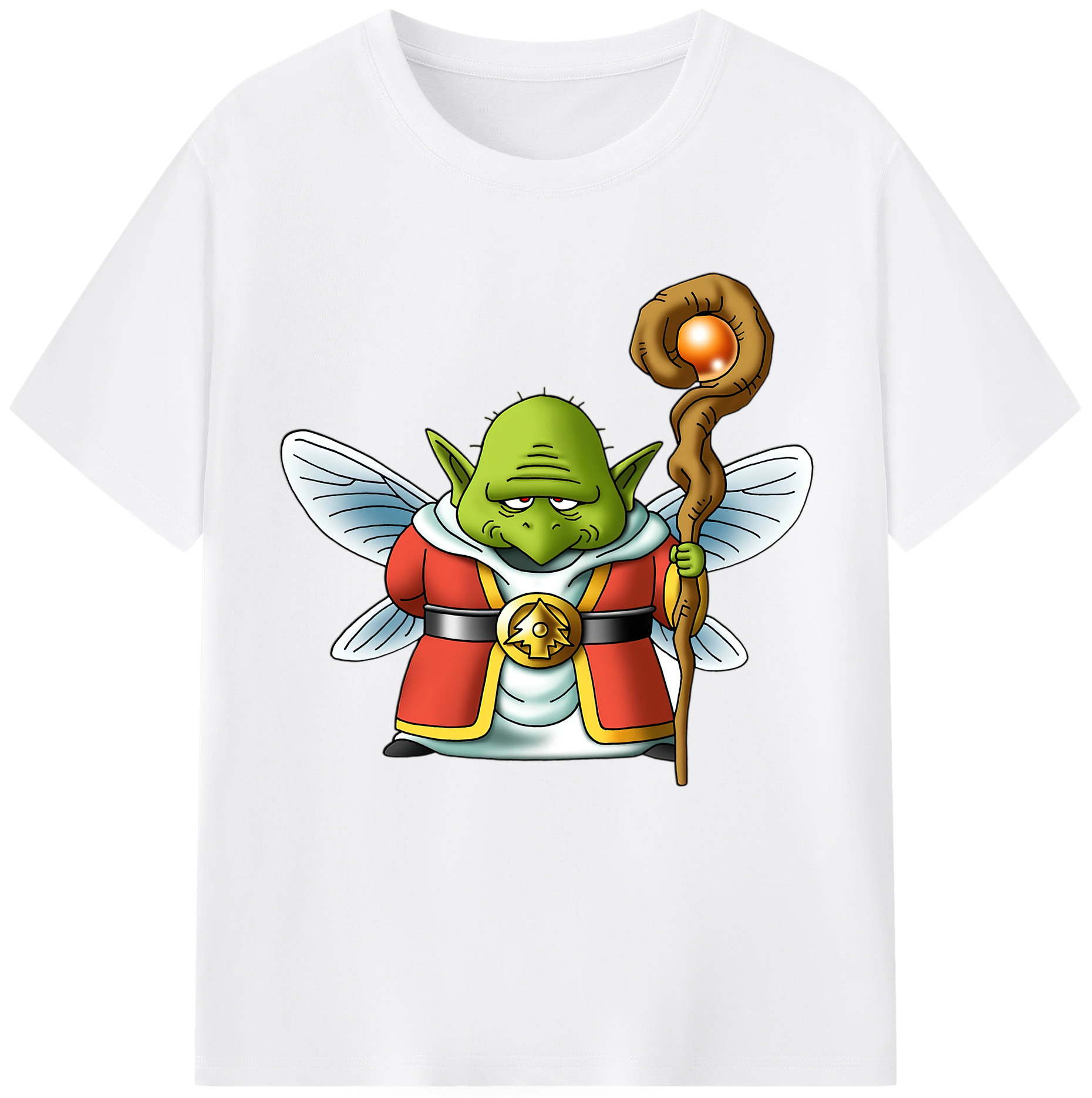 （画像用） ドラゴンクエスト Doragon Kuesuto Dragon Quest 綿100％半袖Tシャツ（フロントプリント）