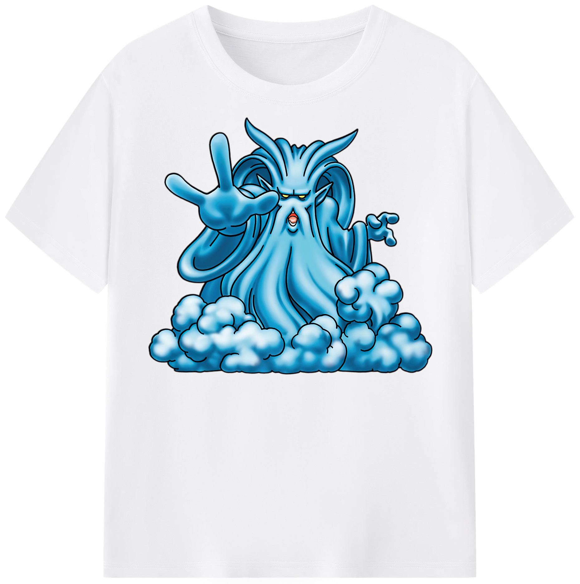 （画像用） ドラゴンクエスト Doragon Kuesuto Dragon Quest 綿100％半袖Tシャツ（フロントプリント）
