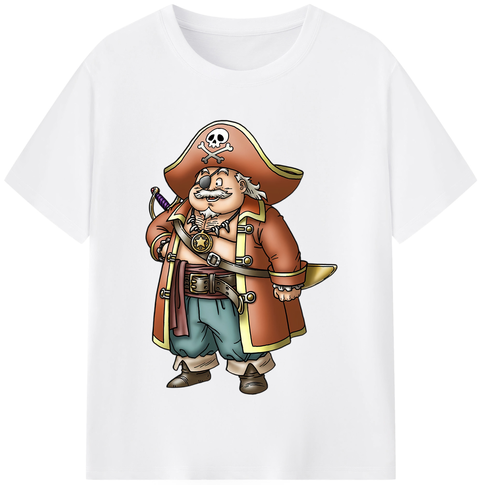 （画像用） ドラゴンクエスト Doragon Kuesuto Dragon Quest 綿100％半袖Tシャツ（フロントプリント）
