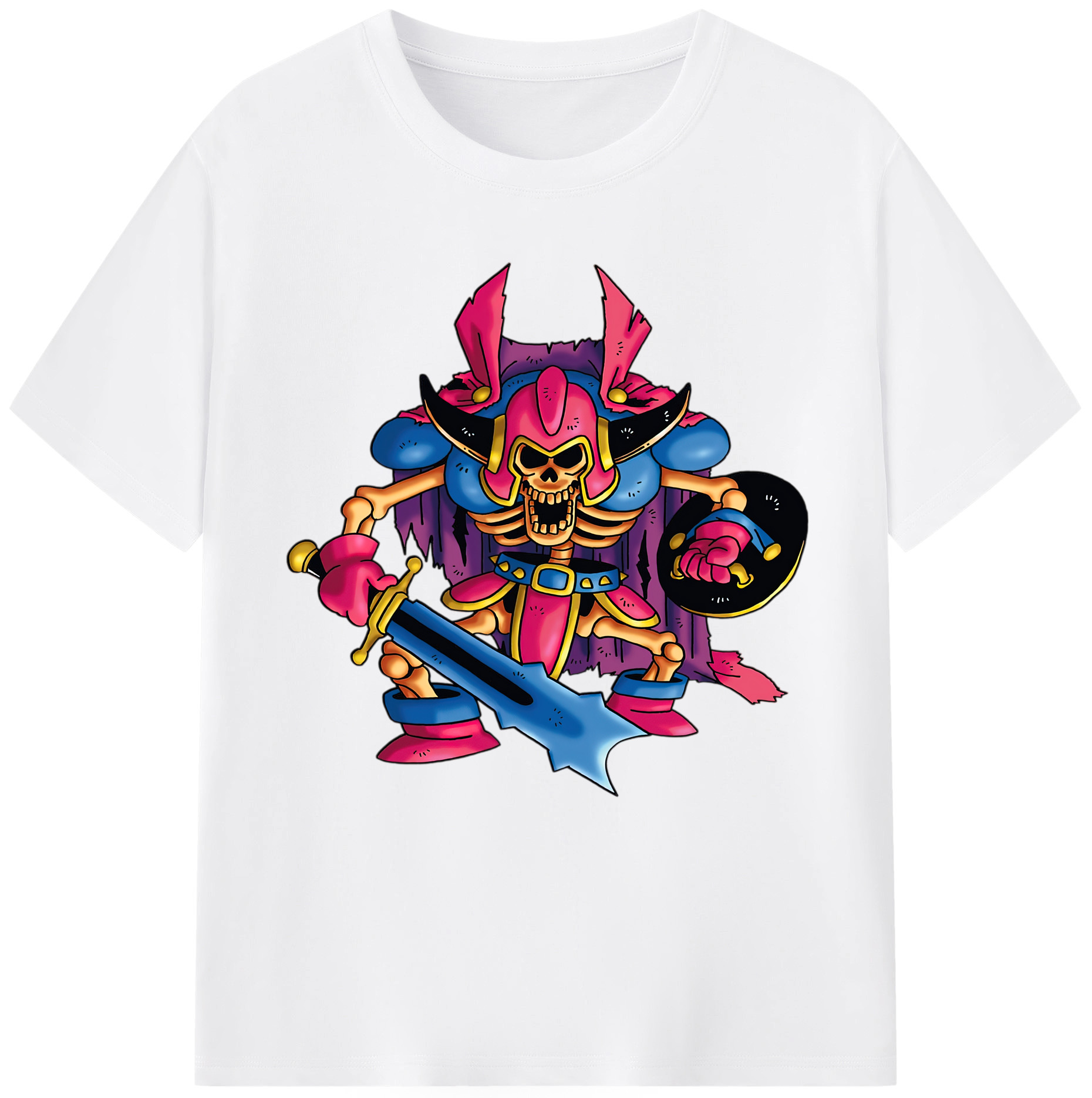 （画像用） ドラゴンクエスト Doragon Kuesuto Dragon Quest 綿100％半袖Tシャツ（フロントプリント）