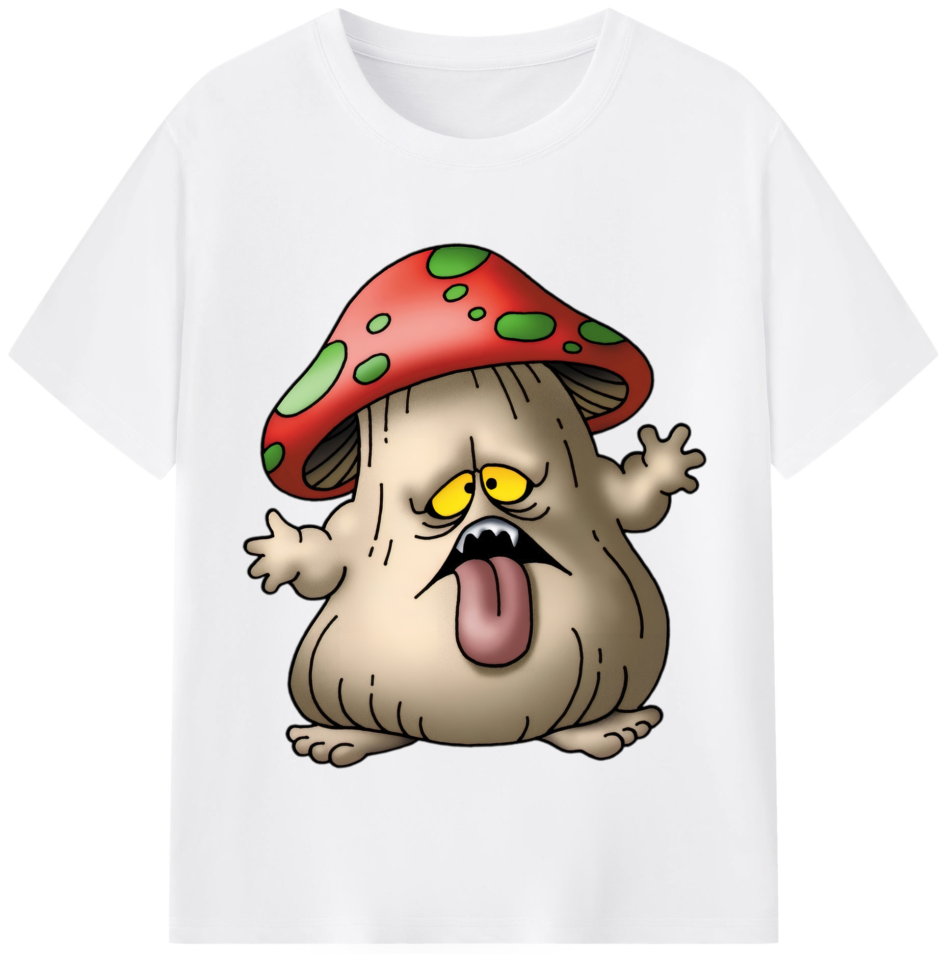 （画像用） ドラゴンクエスト Doragon Kuesuto Dragon Quest 綿100％半袖Tシャツ（フロントプリント）