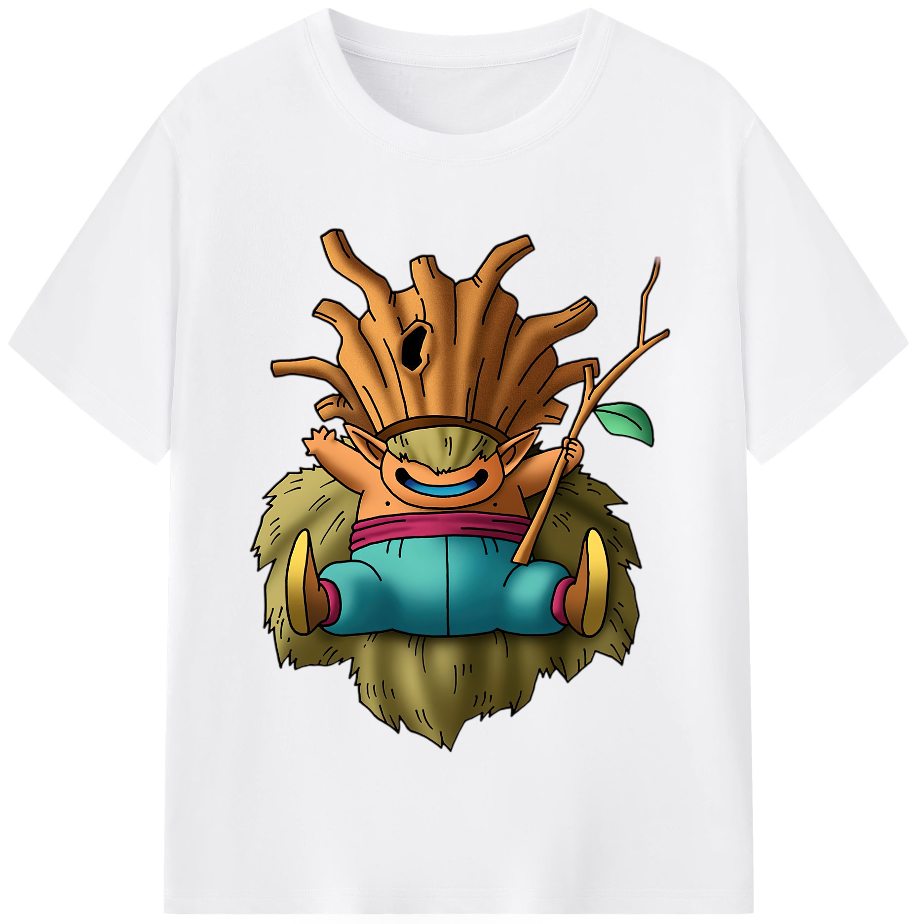（画像用） ドラゴンクエスト Doragon Kuesuto Dragon Quest 綿100％半袖Tシャツ（フロントプリント）
