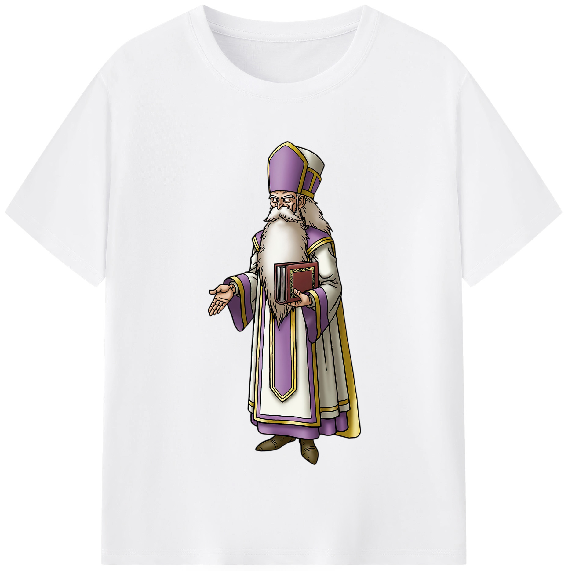 （画像用） ドラゴンクエスト Doragon Kuesuto Dragon Quest 綿100％半袖Tシャツ（フロントプリント）