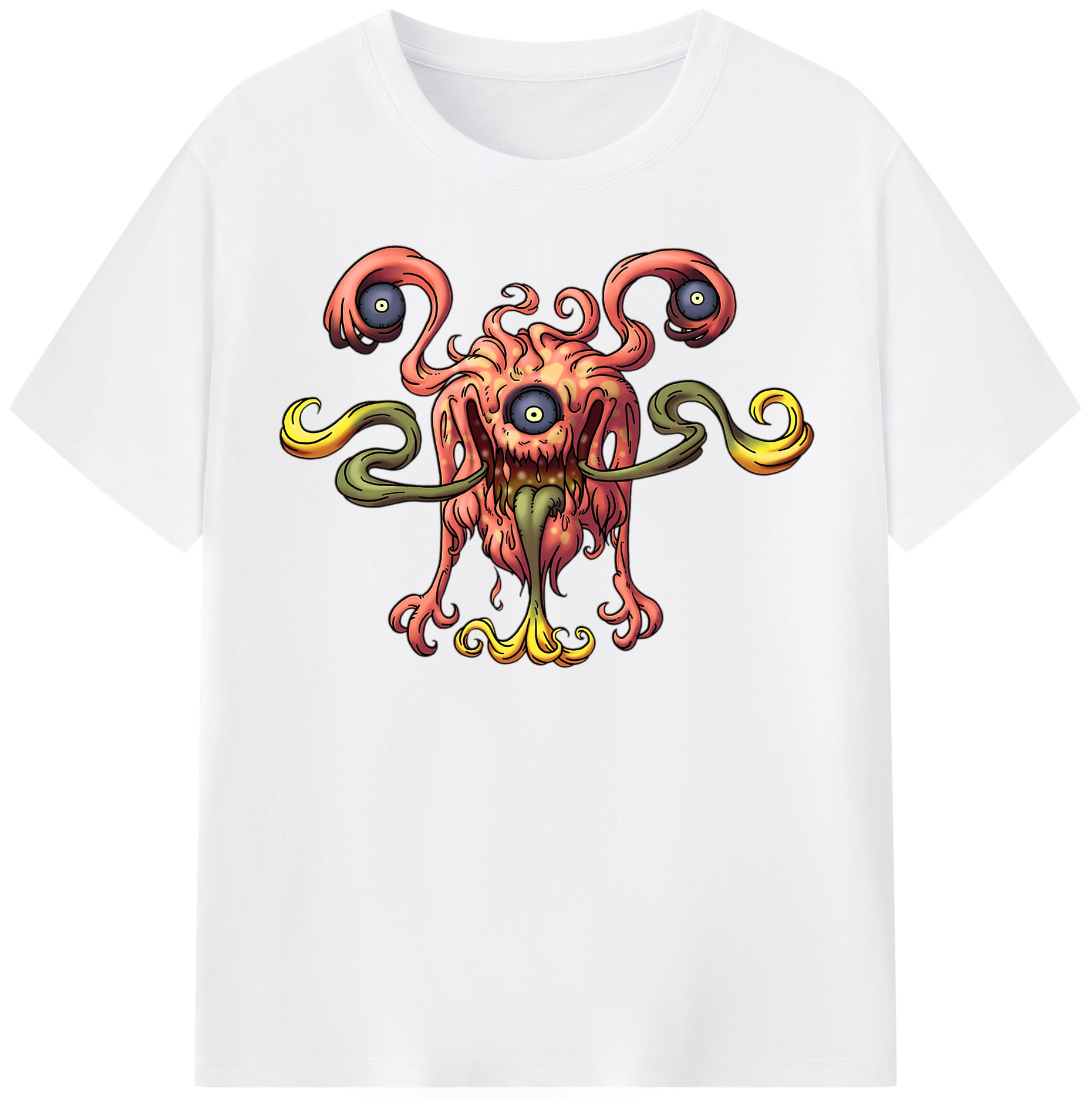 （画像用） ドラゴンクエスト Doragon Kuesuto Dragon Quest 綿100％半袖Tシャツ（フロントプリント）