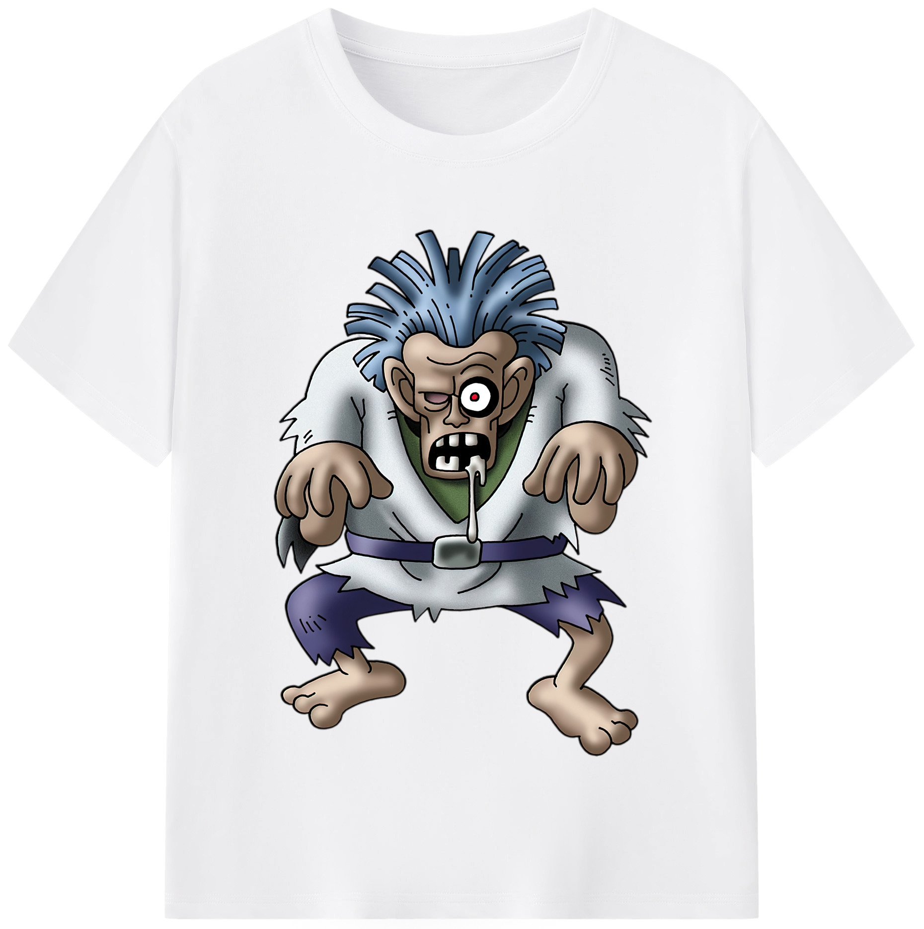 （画像用） ドラゴンクエスト Doragon Kuesuto Dragon Quest 綿100％半袖Tシャツ（フロントプリント）