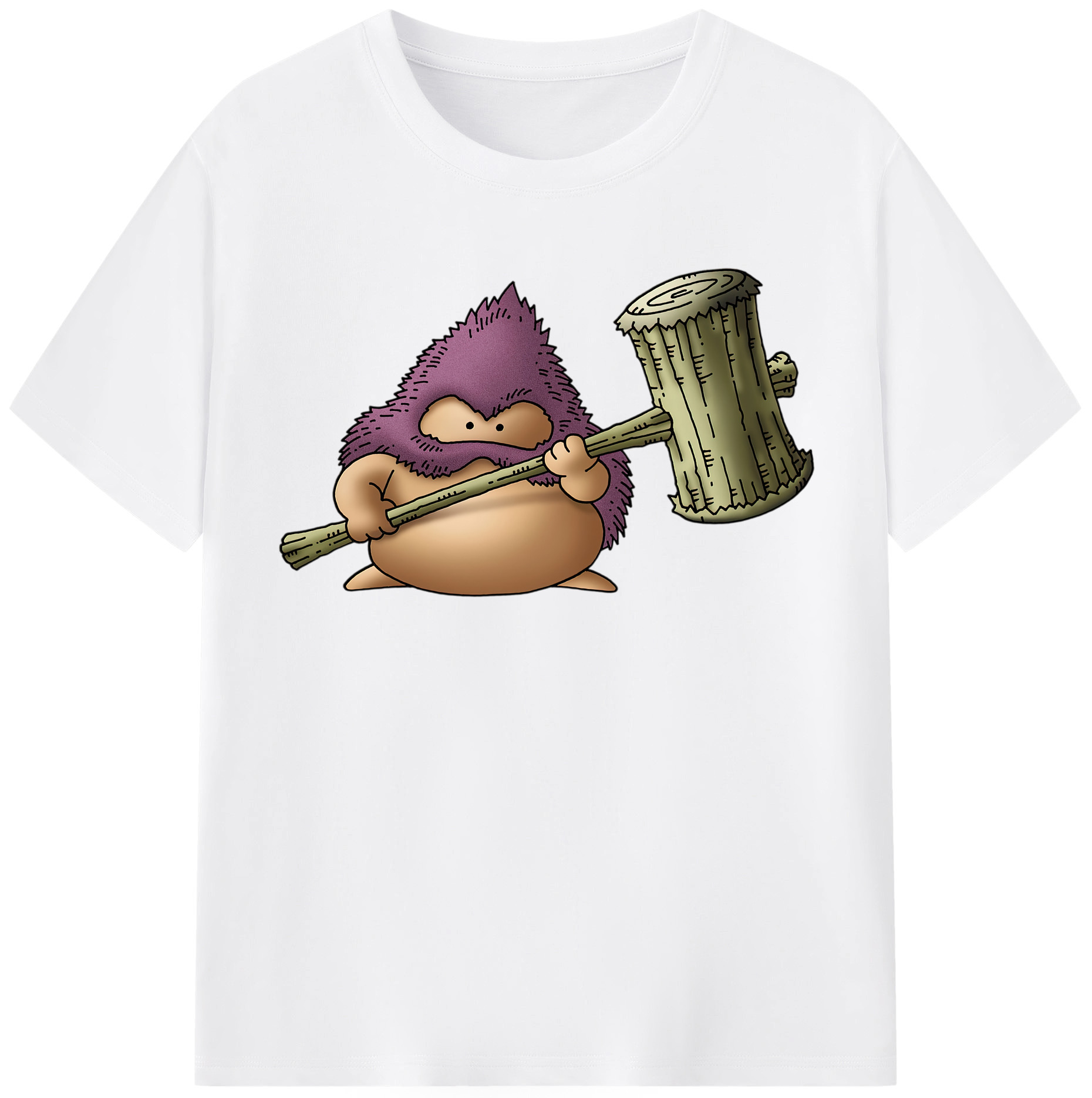 （画像用） ドラゴンクエスト Doragon Kuesuto Dragon Quest 綿100％半袖Tシャツ（フロントプリント）