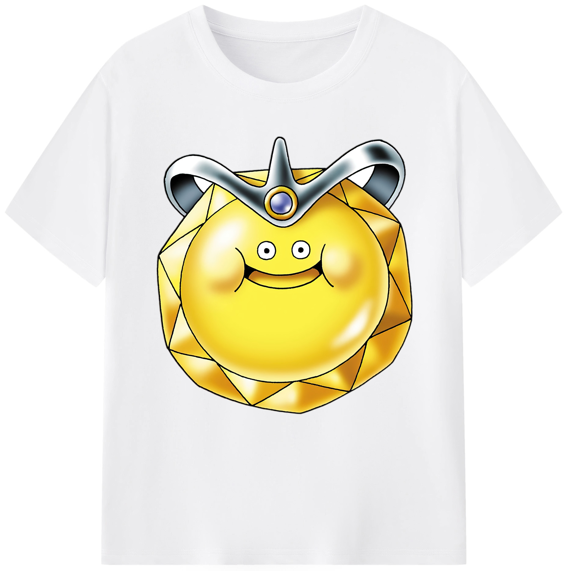 （画像用） ドラゴンクエスト Doragon Kuesuto Dragon Quest 綿100％半袖Tシャツ（フロントプリント）