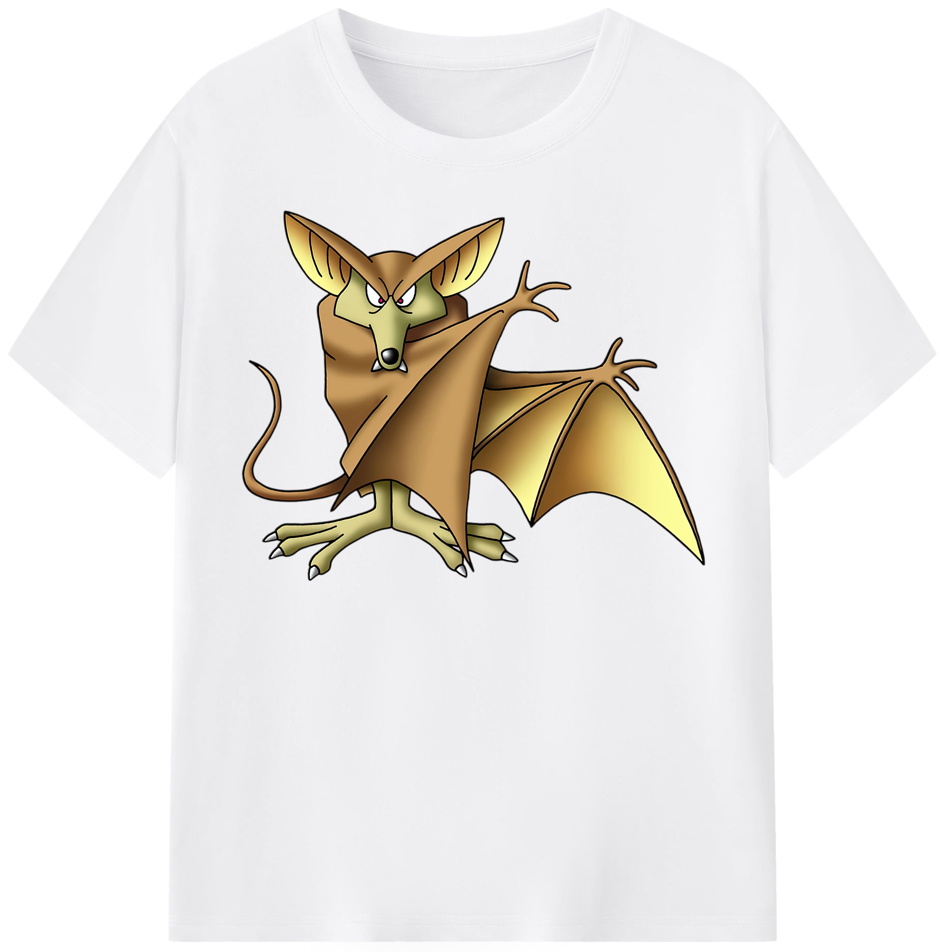 （画像用） ドラゴンクエスト Doragon Kuesuto Dragon Quest 綿100％半袖Tシャツ（フロントプリント）