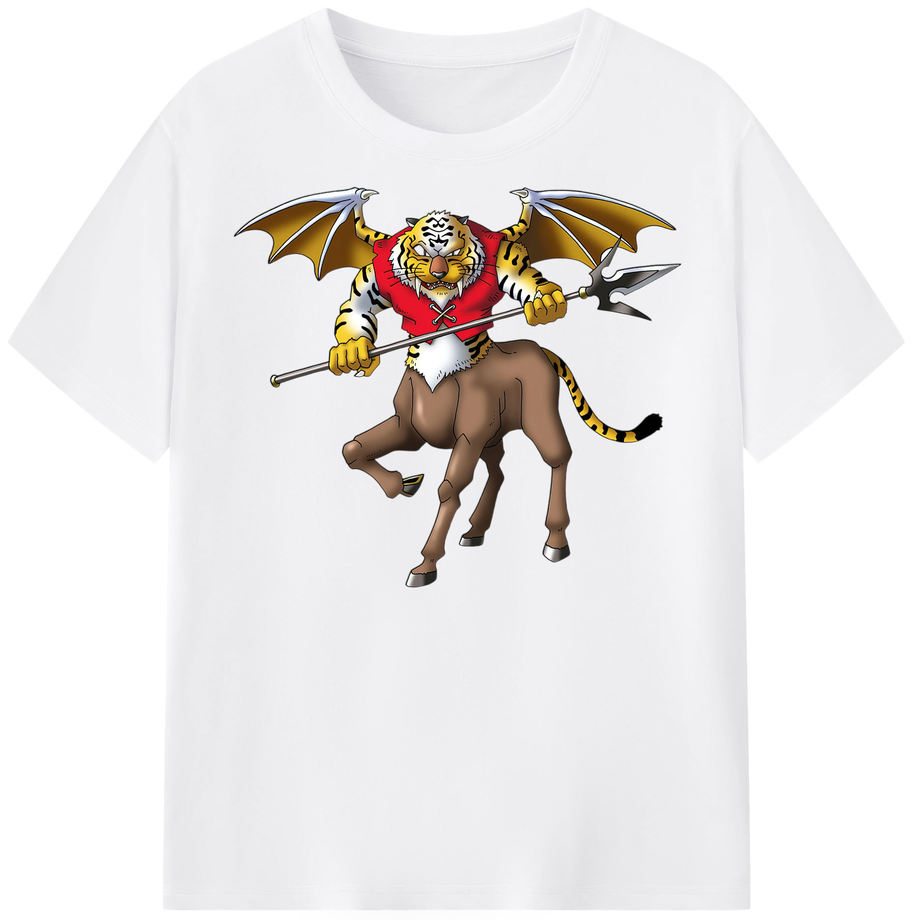 （画像用） ドラゴンクエスト Doragon Kuesuto Dragon Quest 綿100％半袖Tシャツ（フロントプリント）