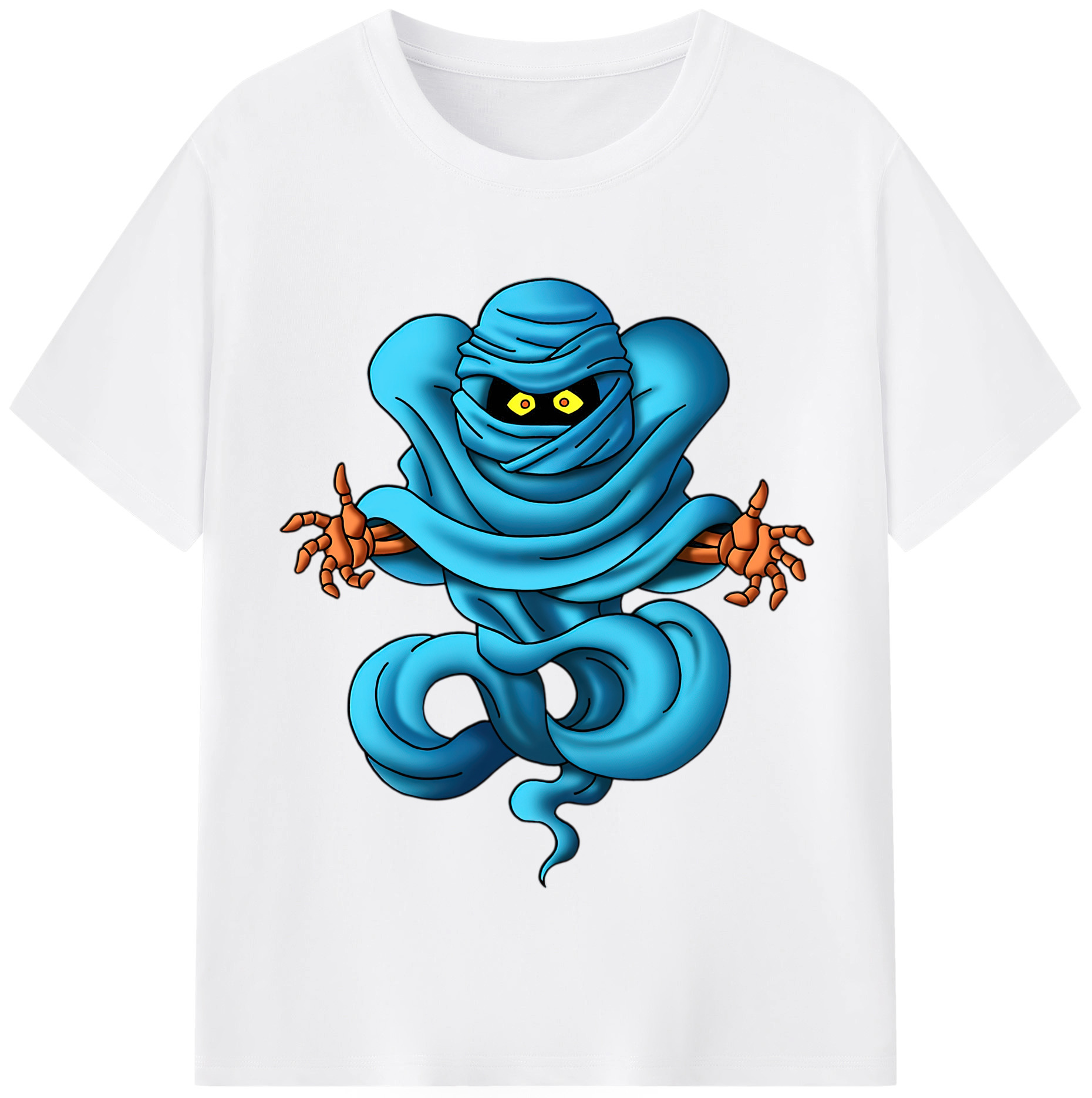 （画像用） ドラゴンクエスト Doragon Kuesuto Dragon Quest 綿100％半袖Tシャツ（フロントプリント）