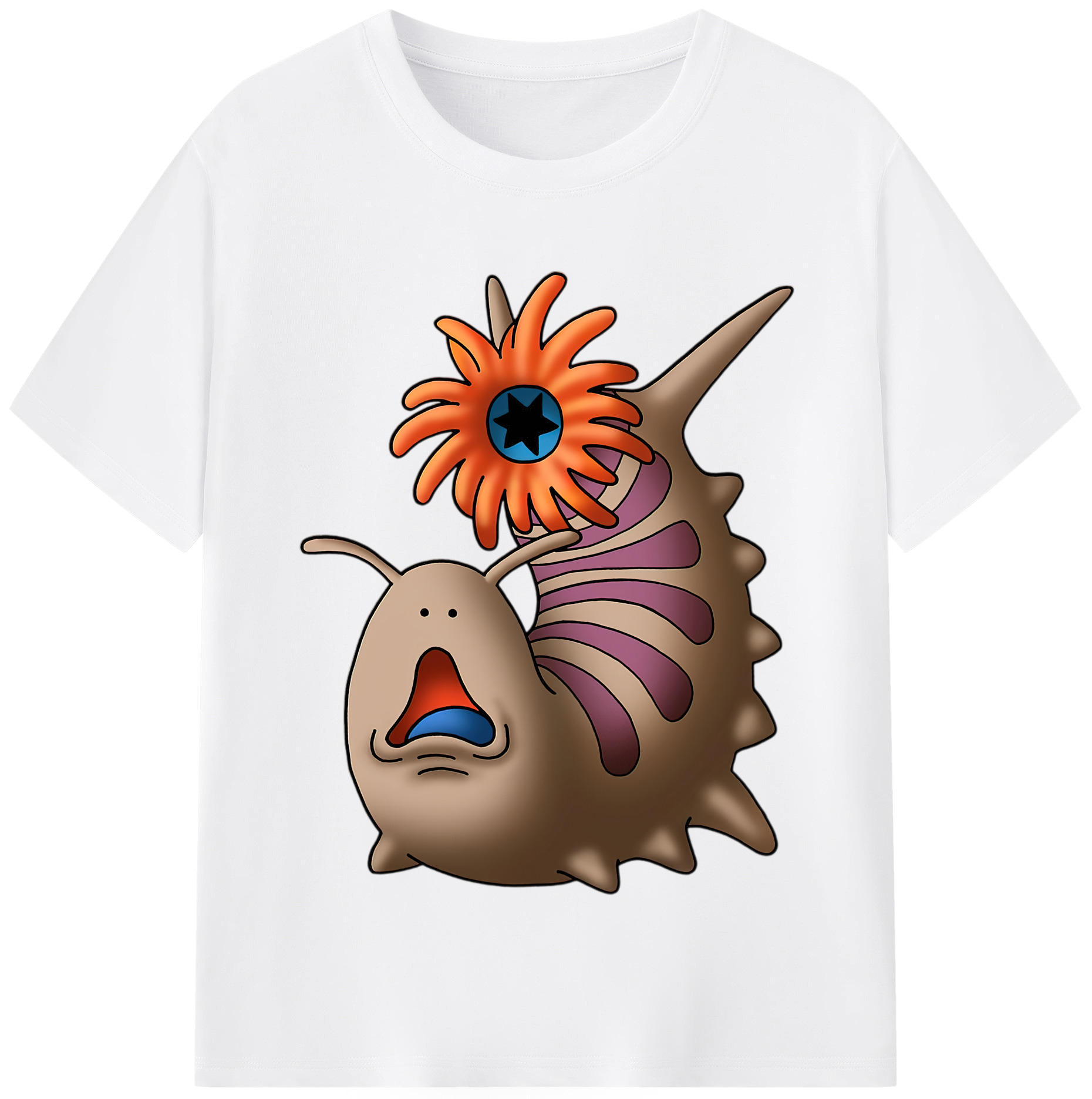 （画像用） ドラゴンクエスト Doragon Kuesuto Dragon Quest 綿100％半袖Tシャツ（フロントプリント）