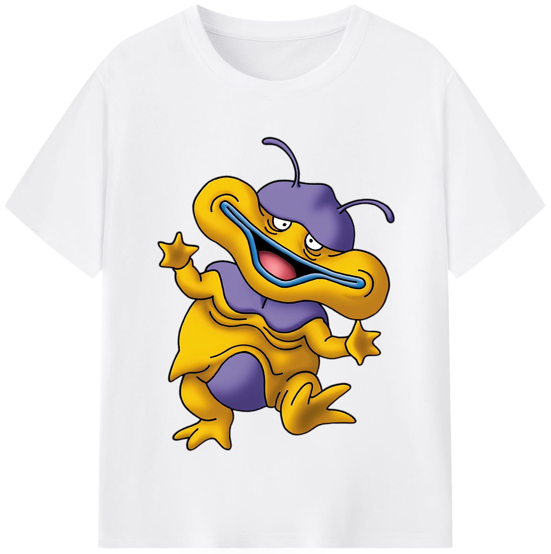 （画像用） ドラゴンクエスト Doragon Kuesuto Dragon Quest 綿100％半袖Tシャツ（フロントプリント）