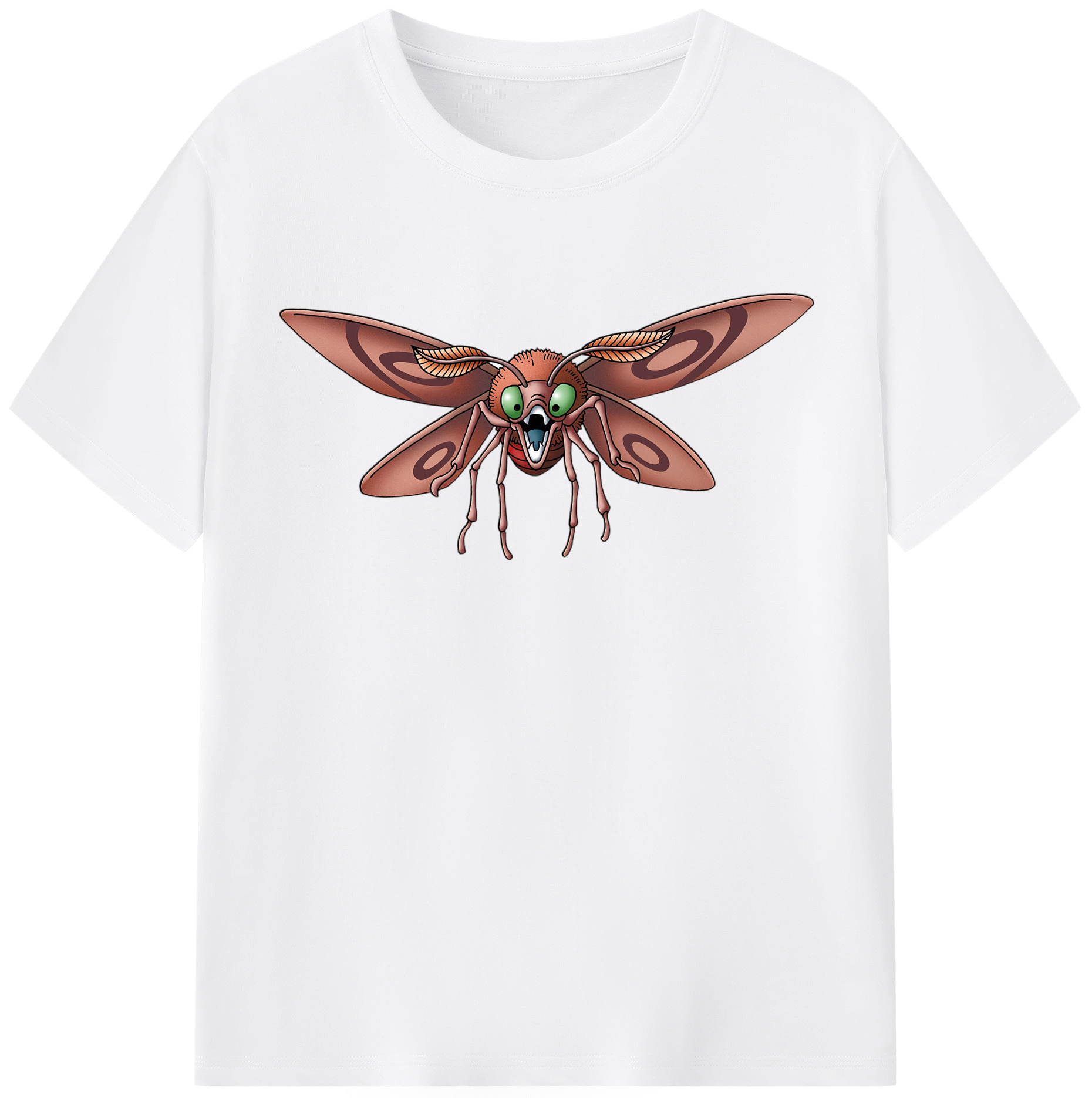 （画像用） ドラゴンクエスト Doragon Kuesuto Dragon Quest 綿100％半袖Tシャツ（フロントプリント）