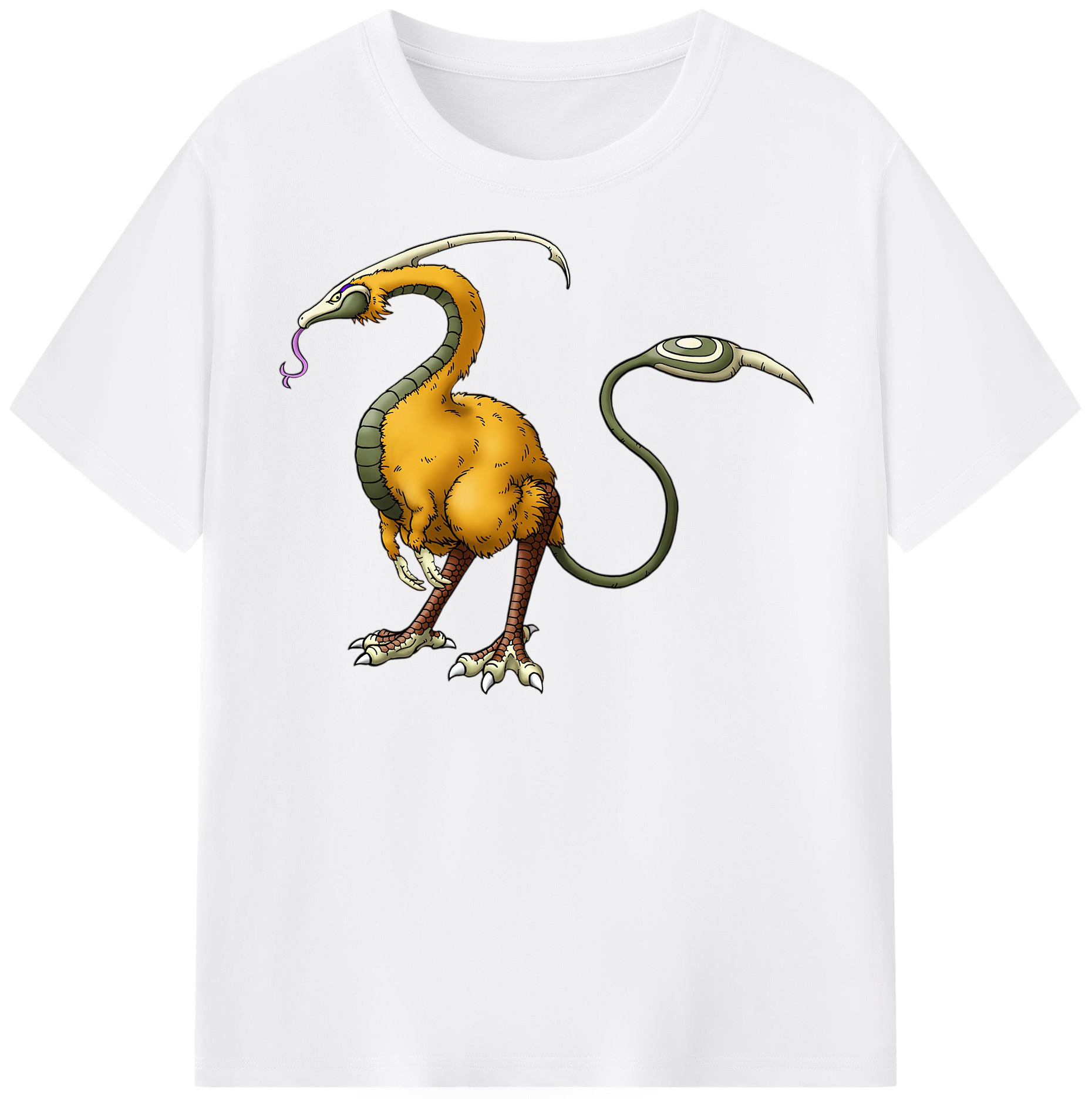 （画像用） ドラゴンクエスト Doragon Kuesuto Dragon Quest 綿100％半袖Tシャツ（フロントプリント）