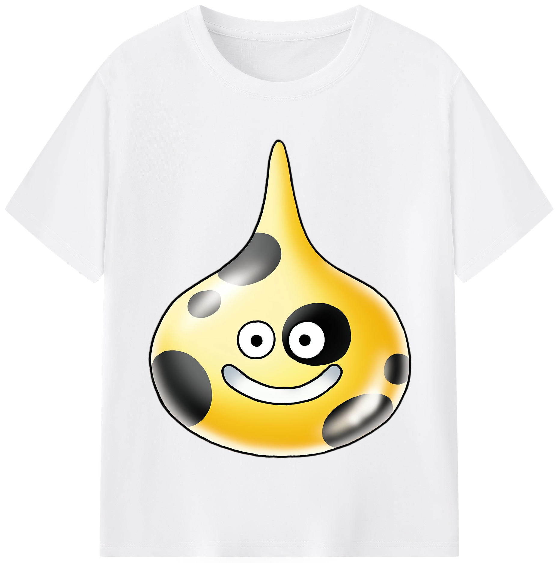 （画像用） ドラゴンクエスト Doragon Kuesuto Dragon Quest 綿100％半袖Tシャツ（フロントプリント）