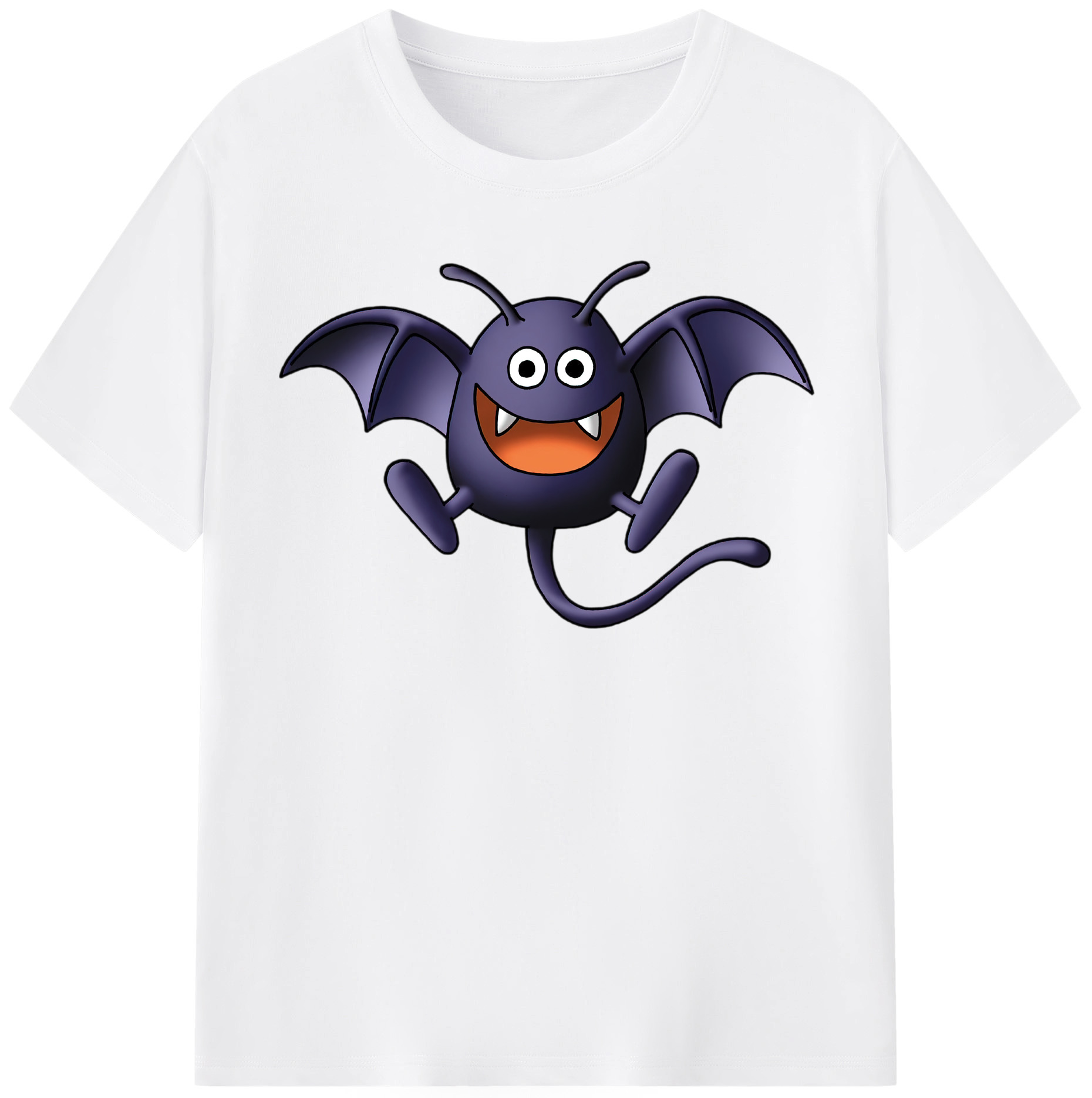 （画像用） ドラゴンクエスト Doragon Kuesuto Dragon Quest 綿100％半袖Tシャツ（フロントプリント）