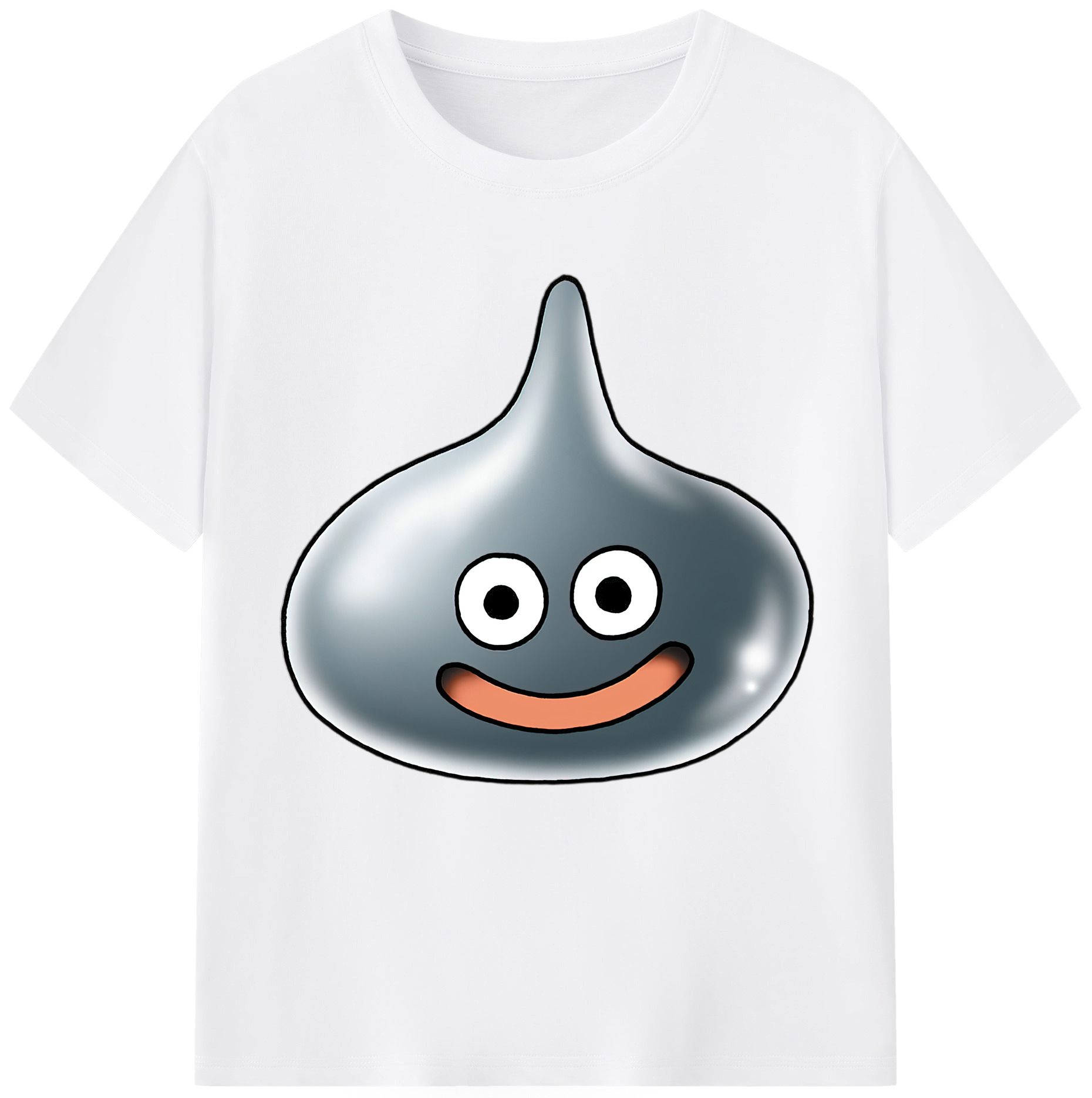 （画像用） ドラゴンクエスト Doragon Kuesuto Dragon Quest 綿100％半袖Tシャツ（フロントプリント）