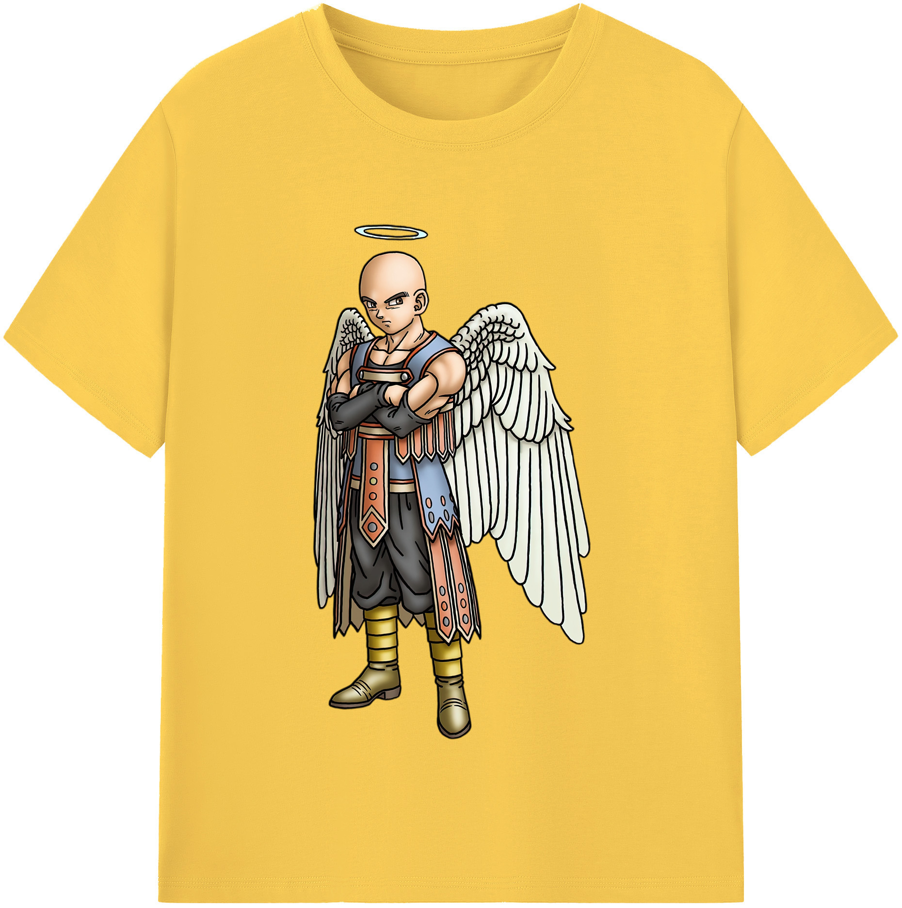 （画像用） ドラゴンクエスト Doragon Kuesuto Dragon Quest 綿100％半袖Tシャツ（フロントプリント）