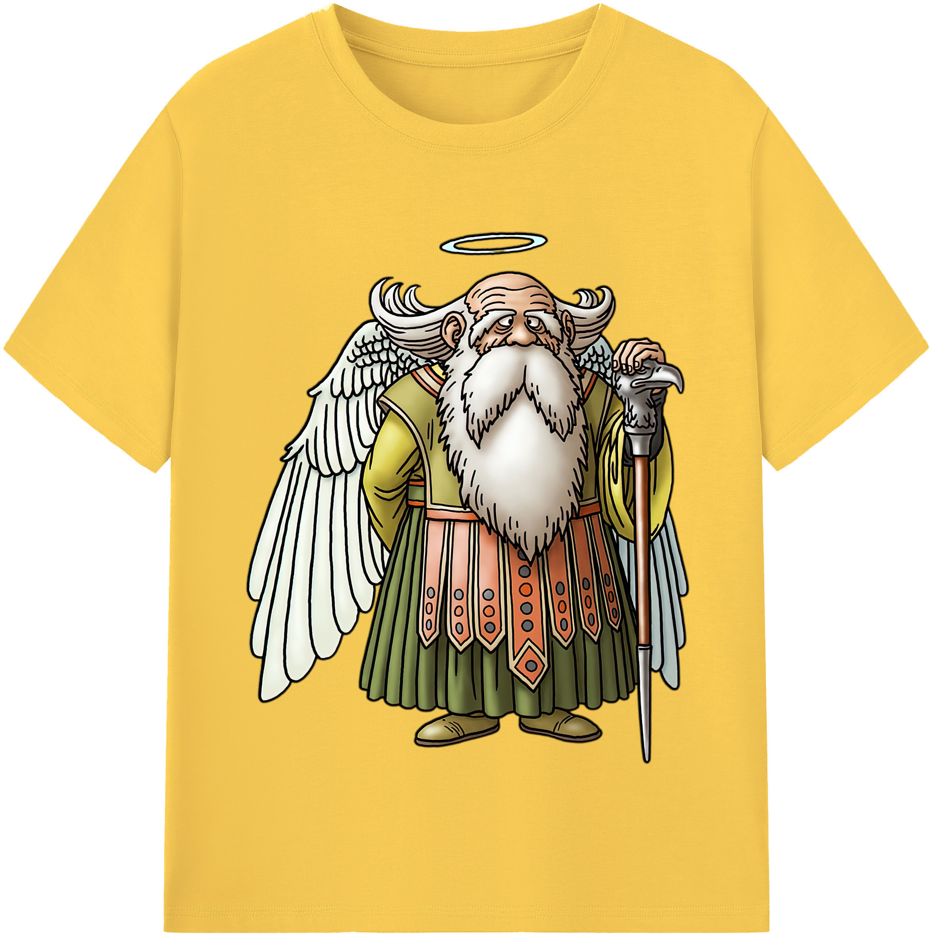 （画像用） ドラゴンクエスト Doragon Kuesuto Dragon Quest 綿100％半袖Tシャツ（フロントプリント）