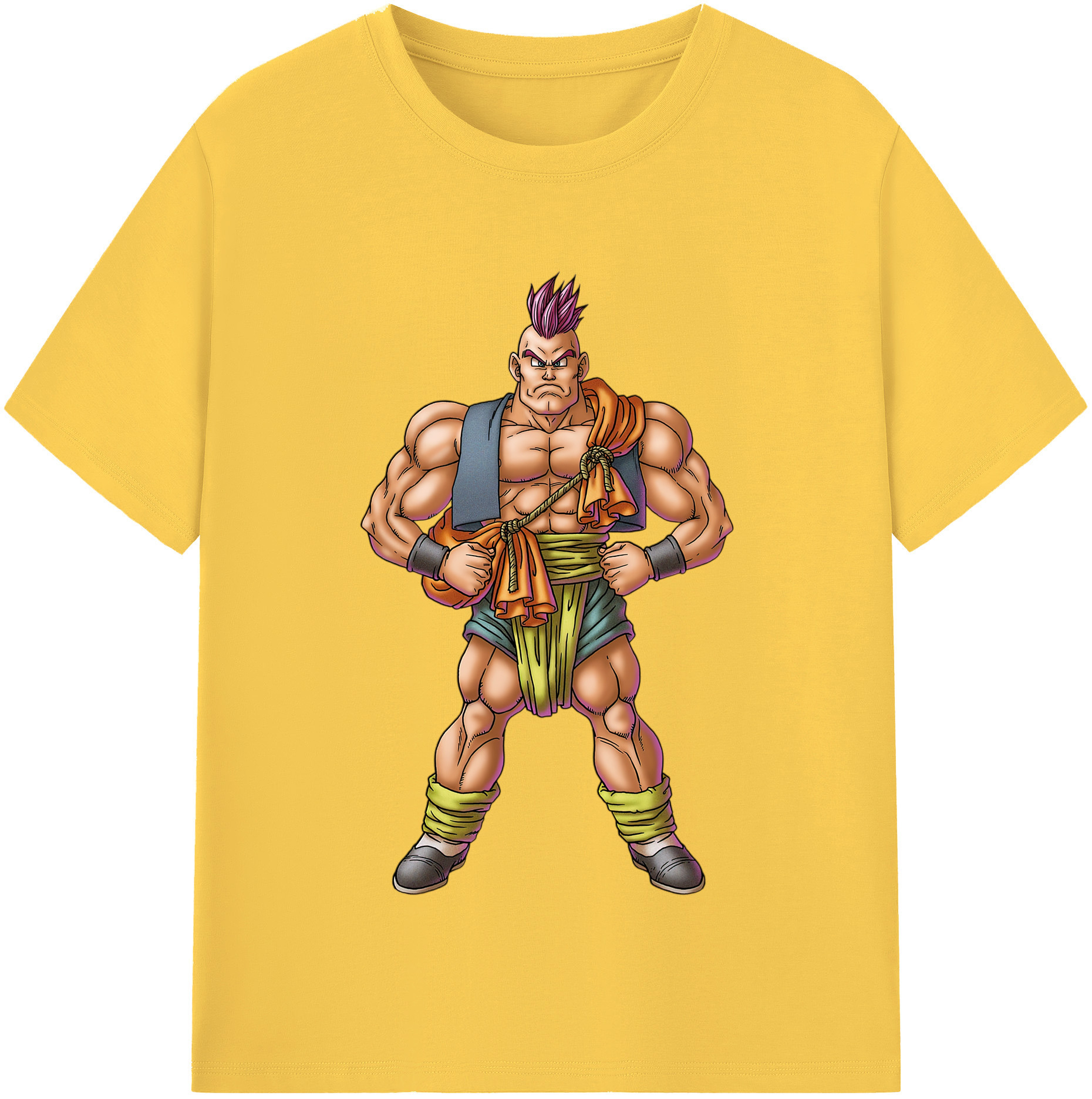（画像用） ドラゴンクエスト Doragon Kuesuto Dragon Quest 綿100％半袖Tシャツ（フロントプリント）