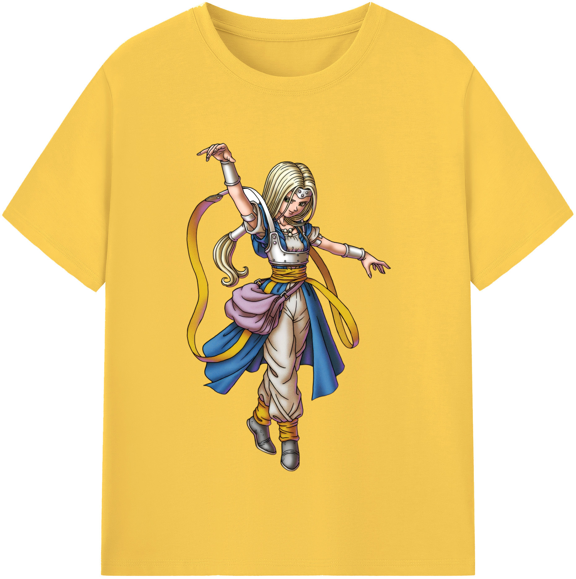 （画像用） ドラゴンクエスト Doragon Kuesuto Dragon Quest 綿100％半袖Tシャツ（フロントプリント）