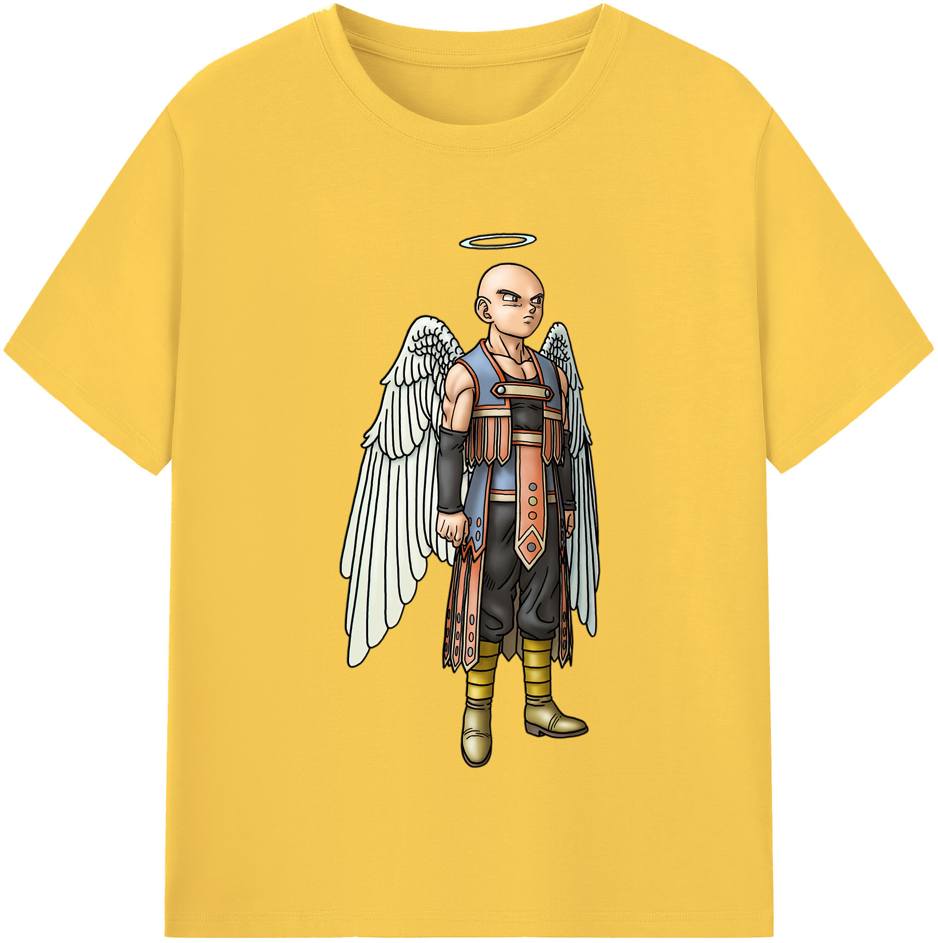 （画像用） ドラゴンクエスト Doragon Kuesuto Dragon Quest 綿100％半袖Tシャツ（フロントプリント）