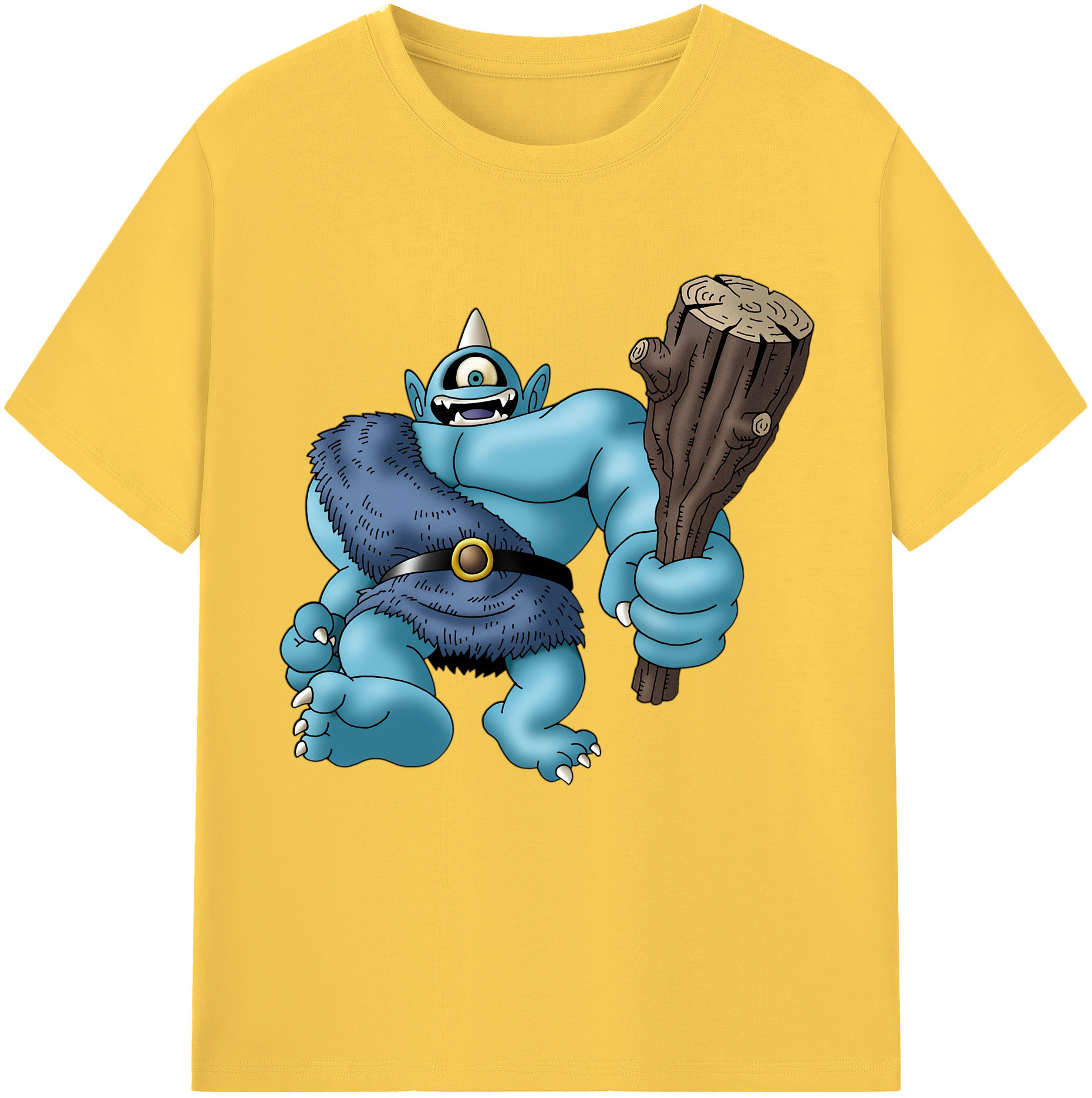 （画像用） ドラゴンクエスト Doragon Kuesuto Dragon Quest 綿100％半袖Tシャツ（フロントプリント）