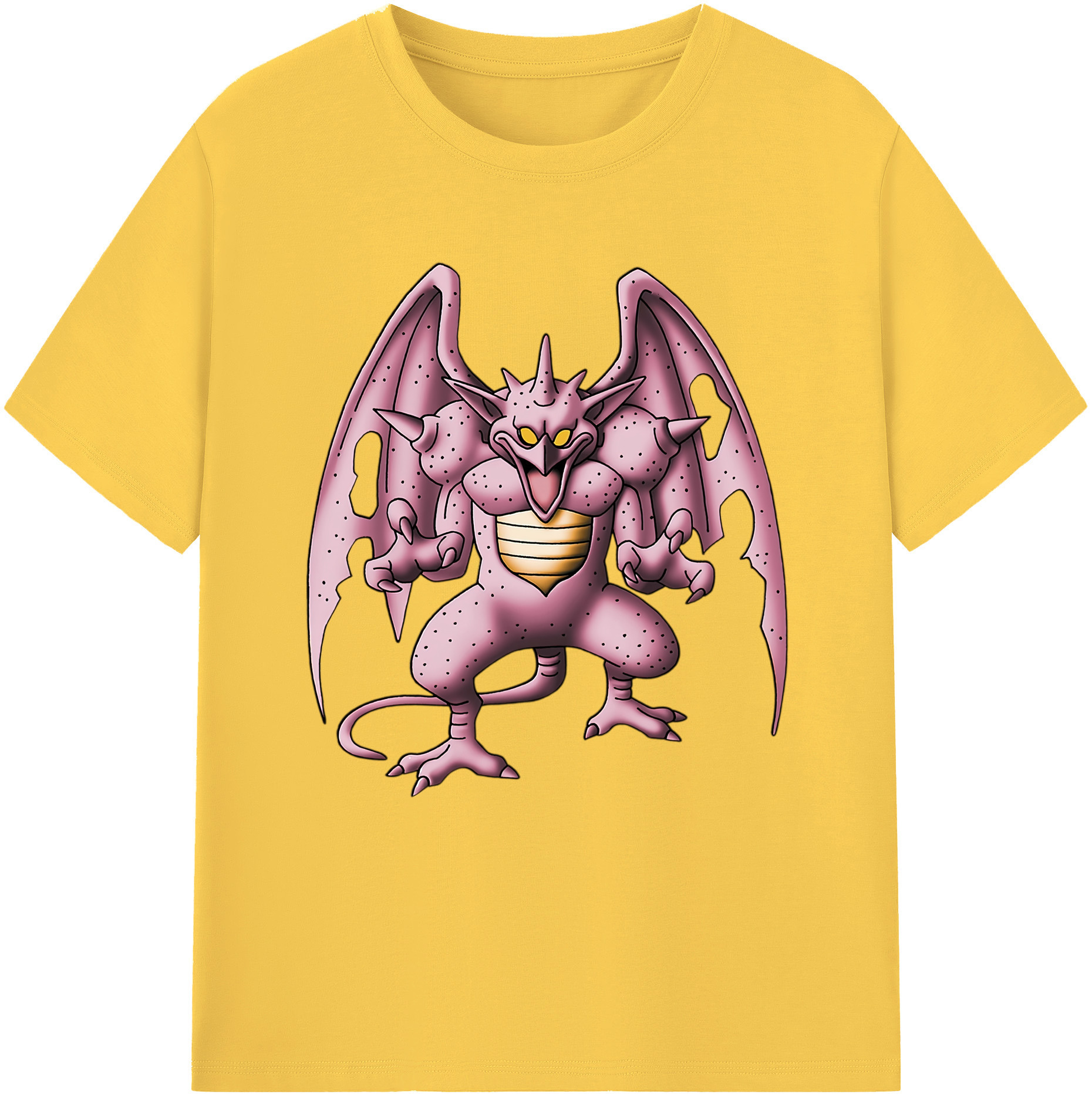 （画像用） ドラゴンクエスト Doragon Kuesuto Dragon Quest 綿100％半袖Tシャツ（フロントプリント）