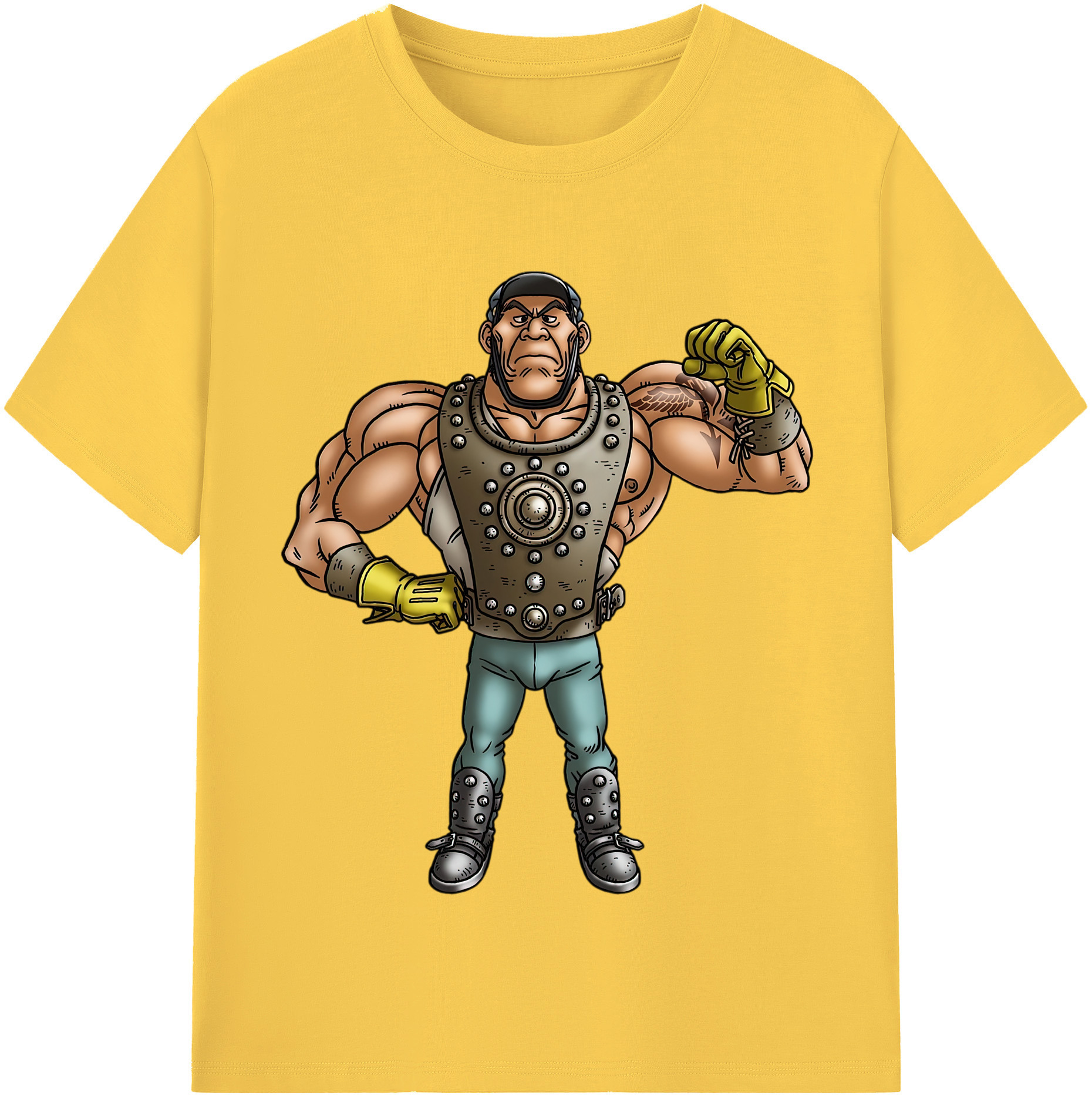 （画像用） ドラゴンクエスト Doragon Kuesuto Dragon Quest 綿100％半袖Tシャツ（フロントプリント）