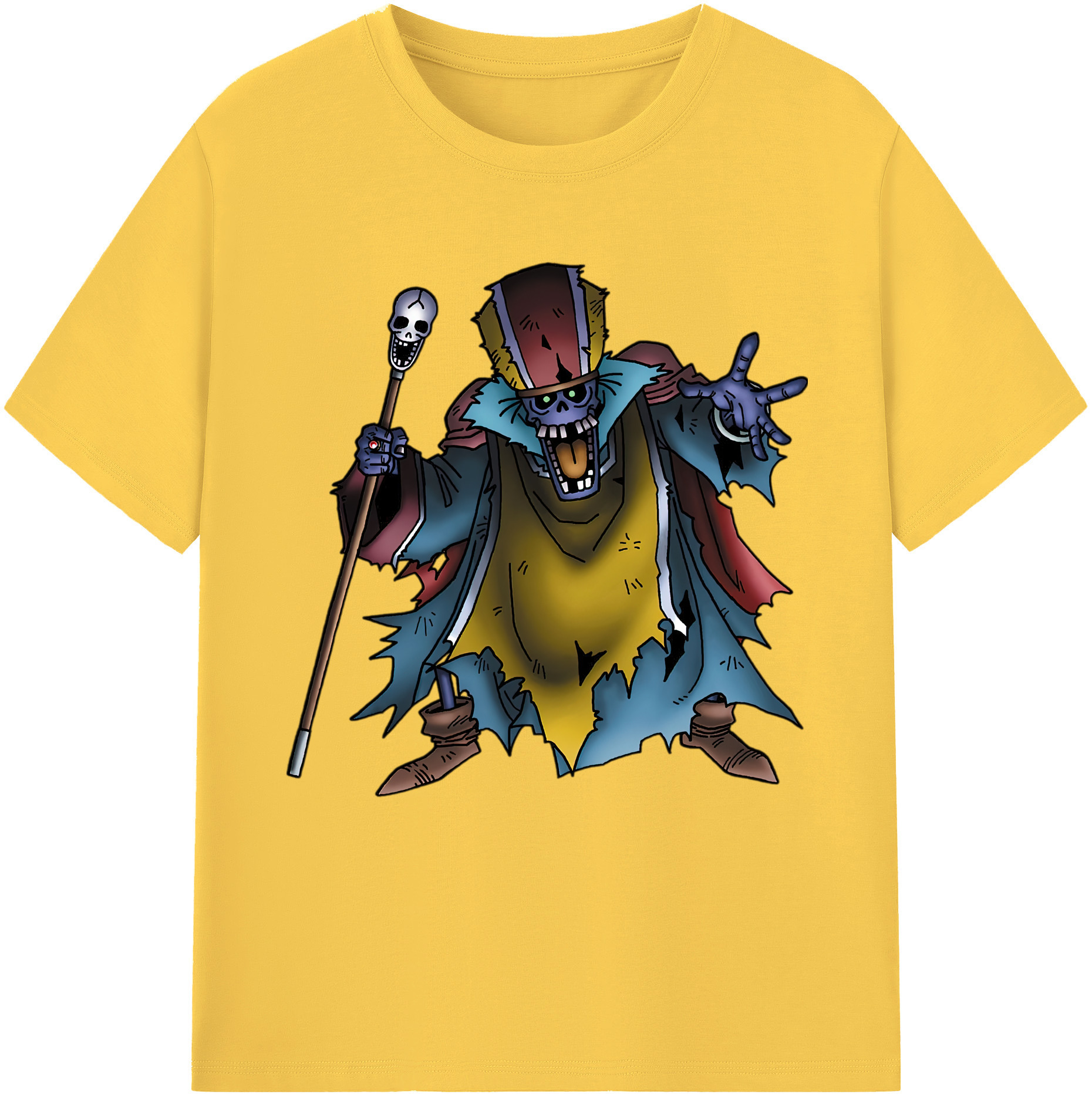 （画像用） ドラゴンクエスト Doragon Kuesuto Dragon Quest 綿100％半袖Tシャツ（フロントプリント）