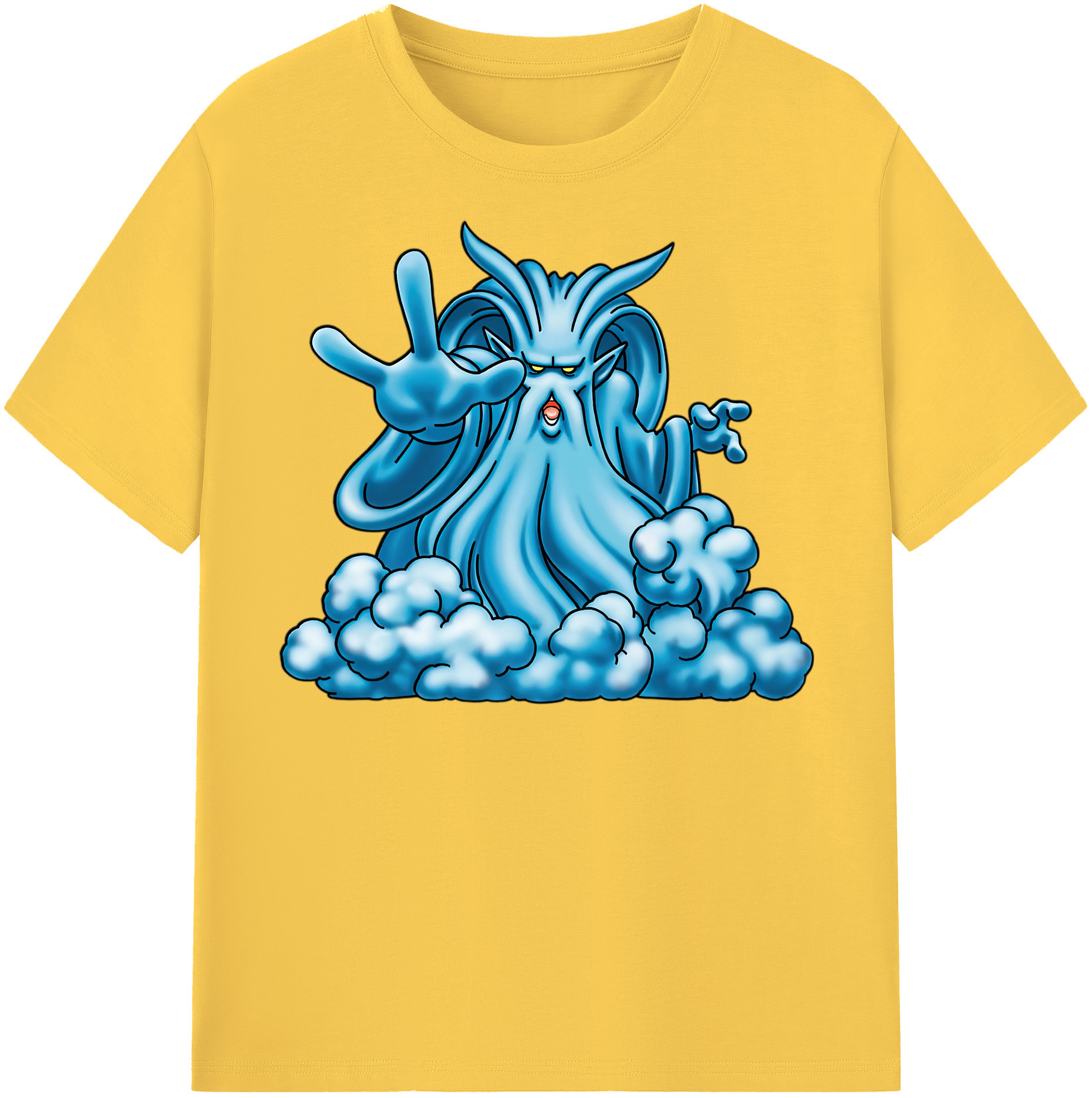 （画像用） ドラゴンクエスト Doragon Kuesuto Dragon Quest 綿100％半袖Tシャツ（フロントプリント）